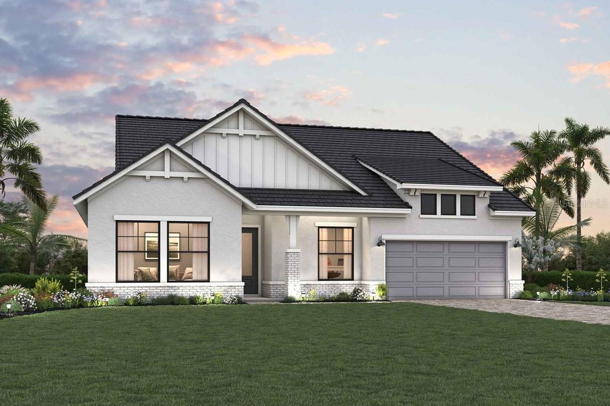 Front Exterior Rendering **Paint Colors May Vary - 17676 FOXTAIL LOOP, VENICE