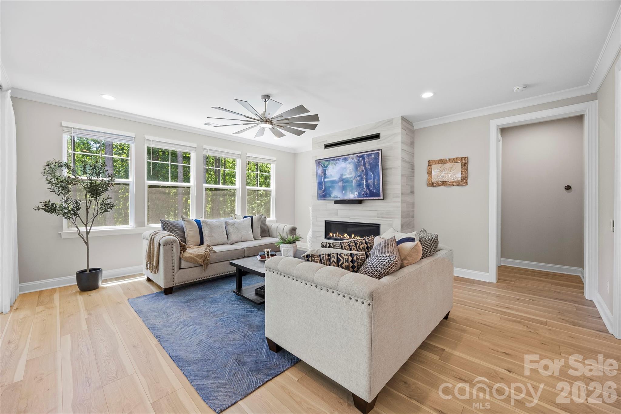 Living Room - 6039 Chimney Bluff Road, Lancaster
