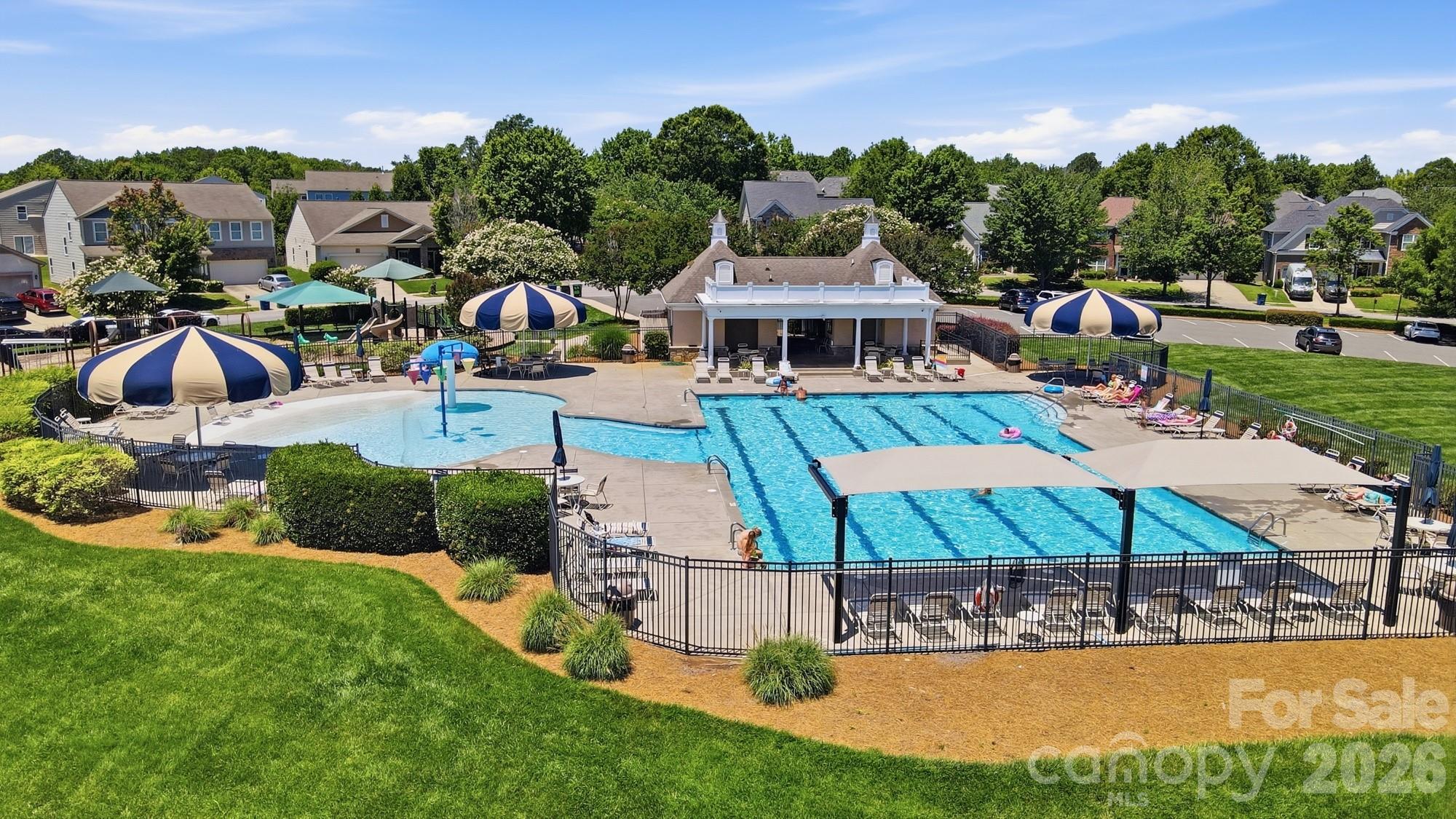 Community Pool - 1231 Tranquil Falls Lane, Matthews