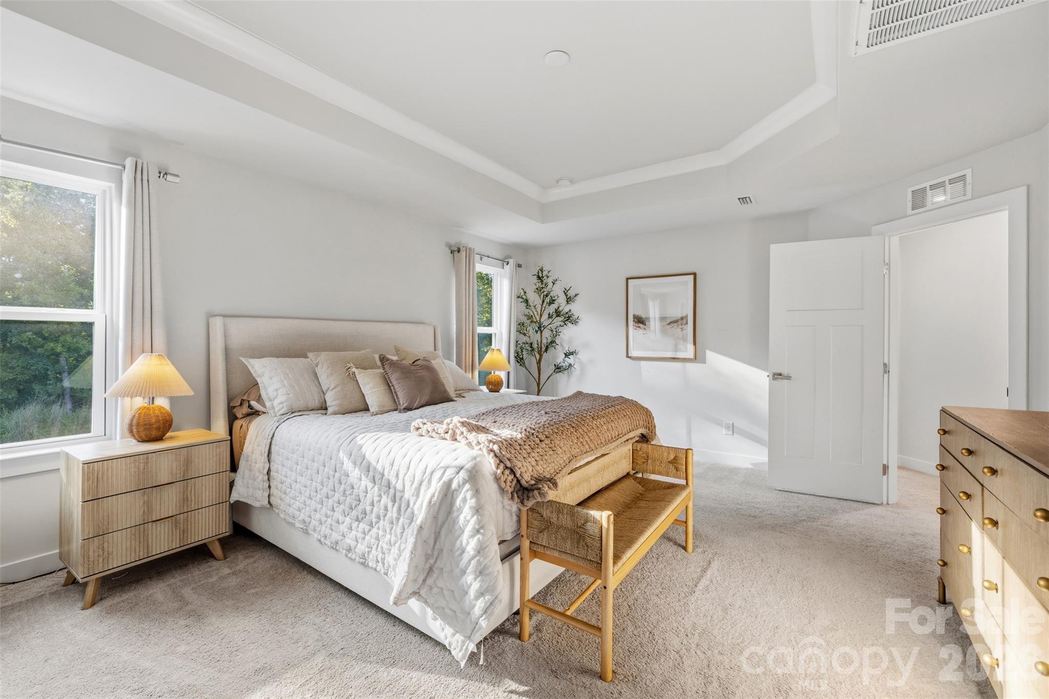 Spacious master bedroom - 3074 Ballester Road, Indian Land