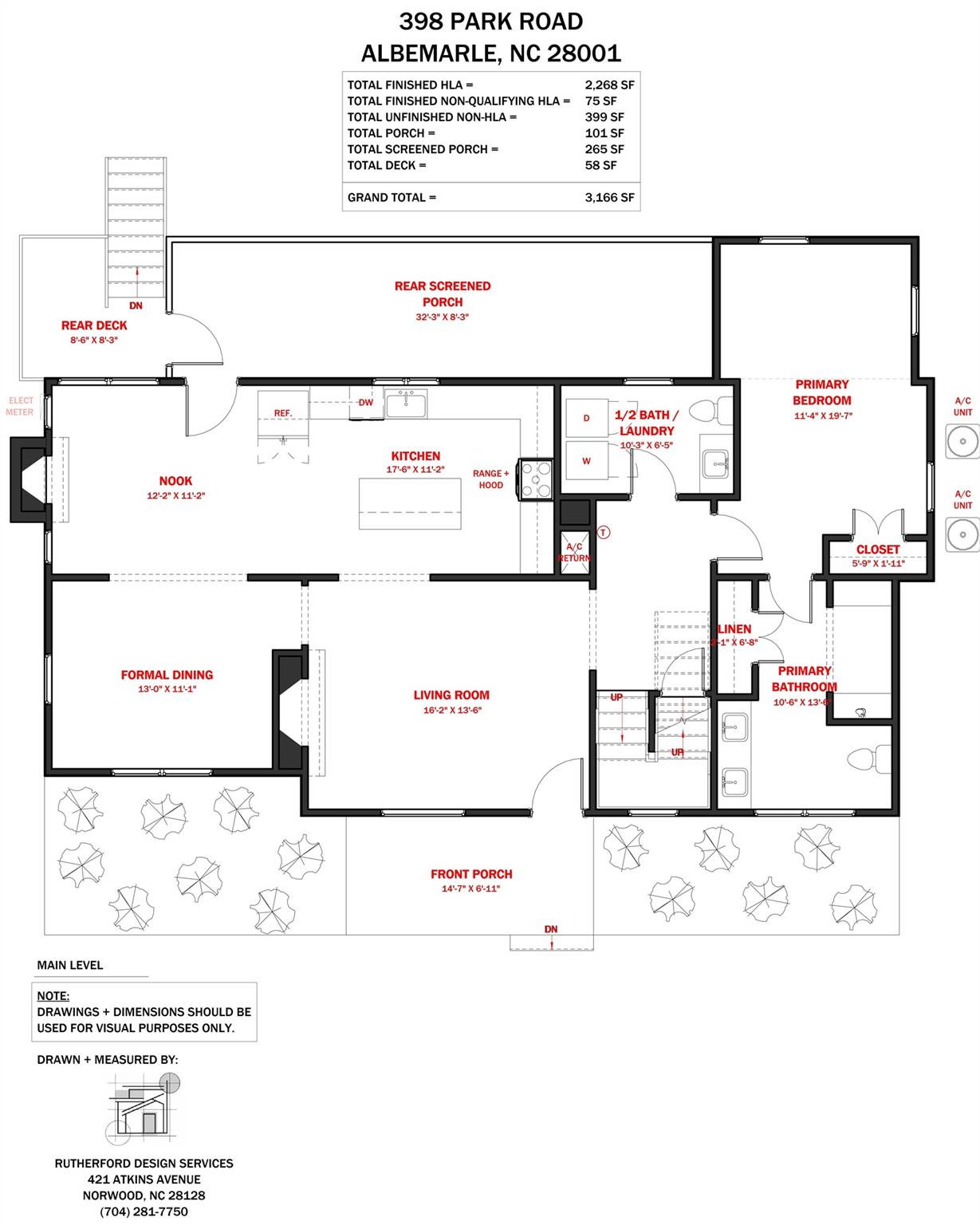 Single Family Residence at 398 Park Road, Albemarle, photo 44 of 45