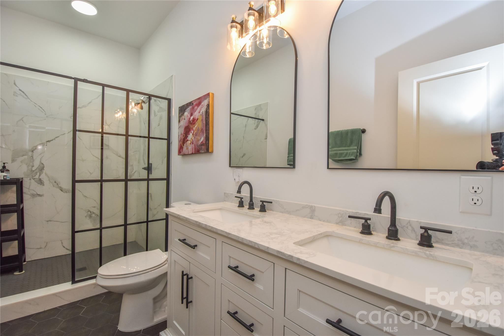 Primary Bathroom - Main Floor - 345 W Lowrance Avenue, Mooresville
