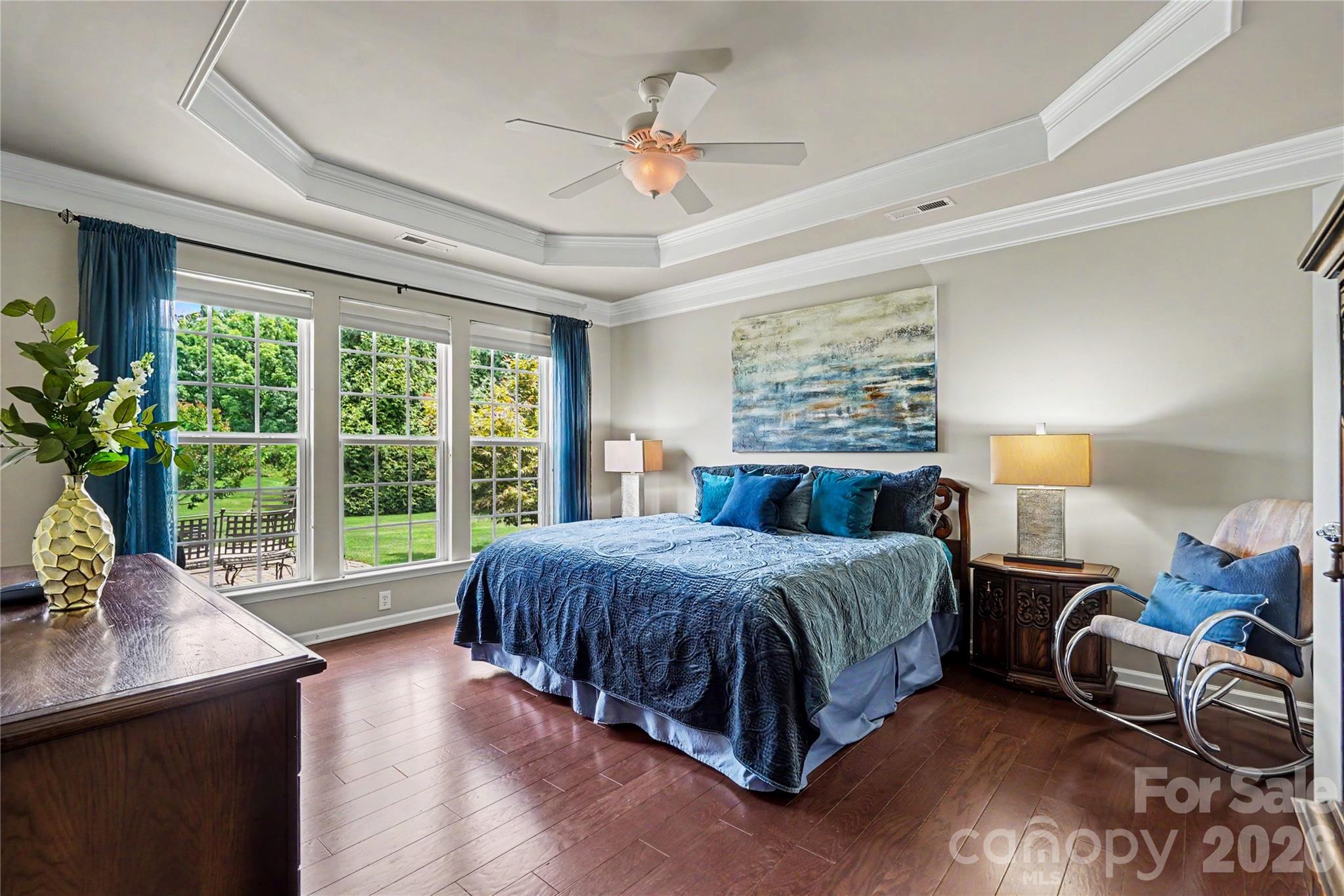 Primary Bedroom with a great view! - 3016 Chipper Court, Indian Land