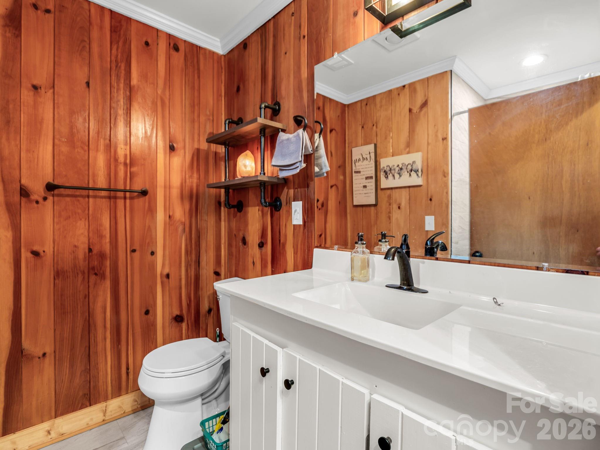 Guest Bathroom on main - 670 Cedar Creek Road, Lake Lure