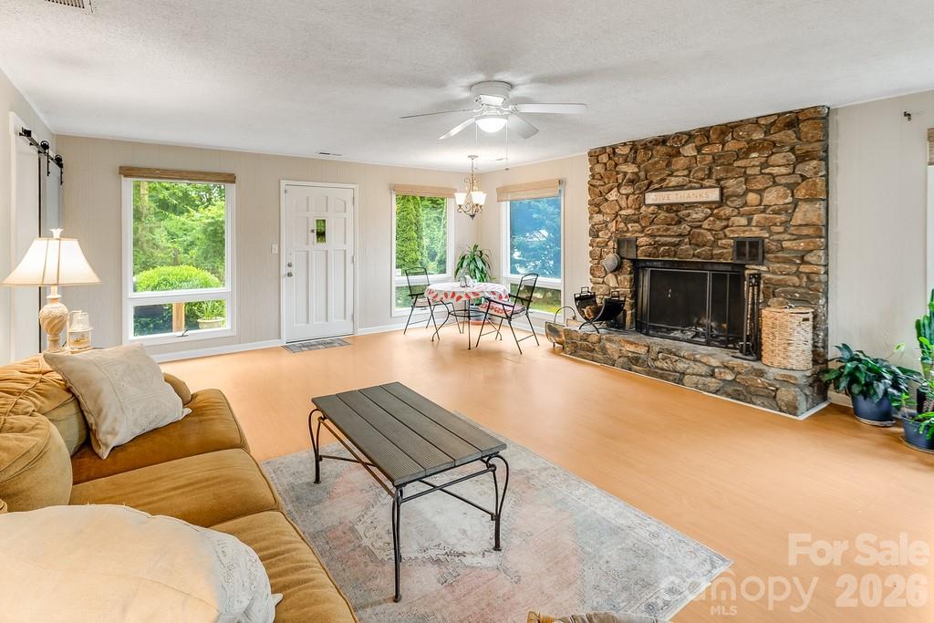 One of 2 fireplaces! - 3 Odie Lane, Candler