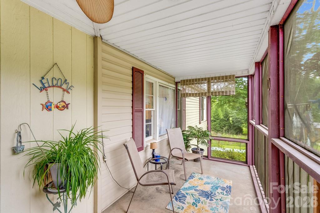 Screened in porch right off the primary bedrrom! - 3 Odie Lane, Candler