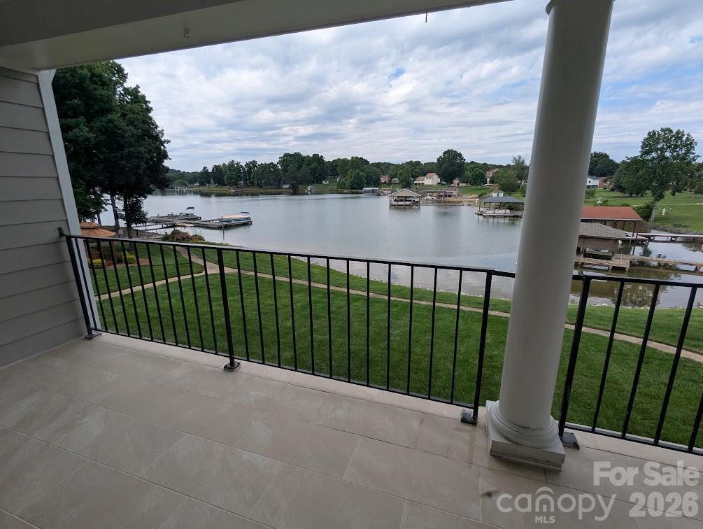 View from the primary bedroom - 100 Northshore Court, Cherryville