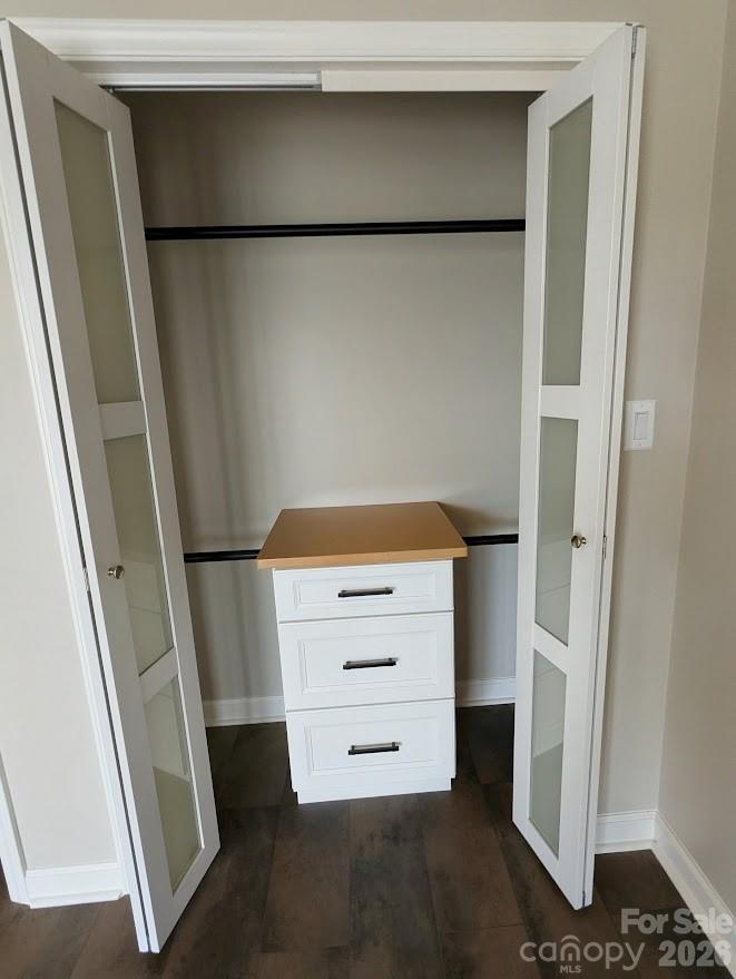 New closet doors and interiors. Two closets in the primary bedroom. - 100 Northshore Court, Cherryville