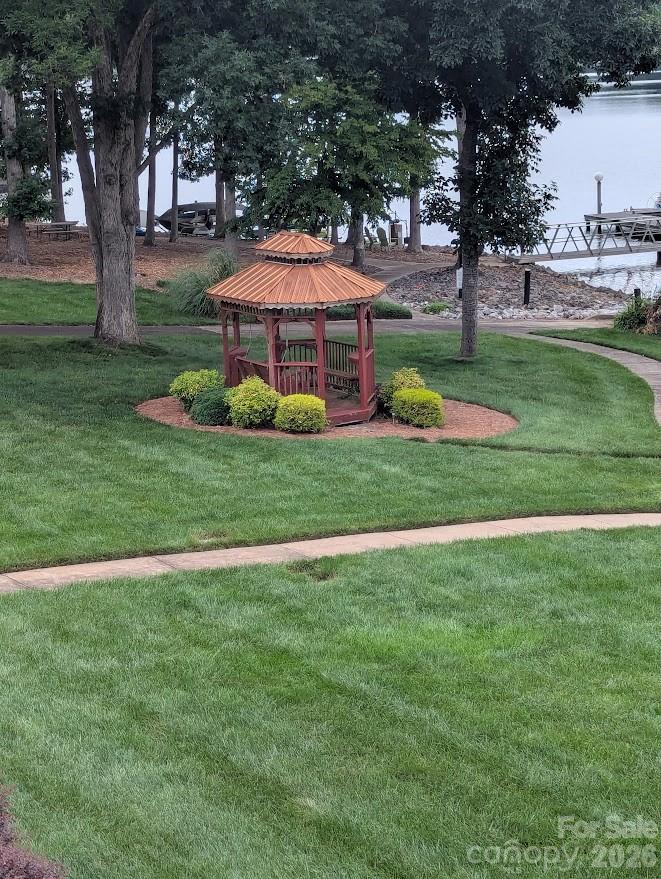 Pretty gazebo. A great spot for bird watching and sunset views. - 100 Northshore Court, Cherryville