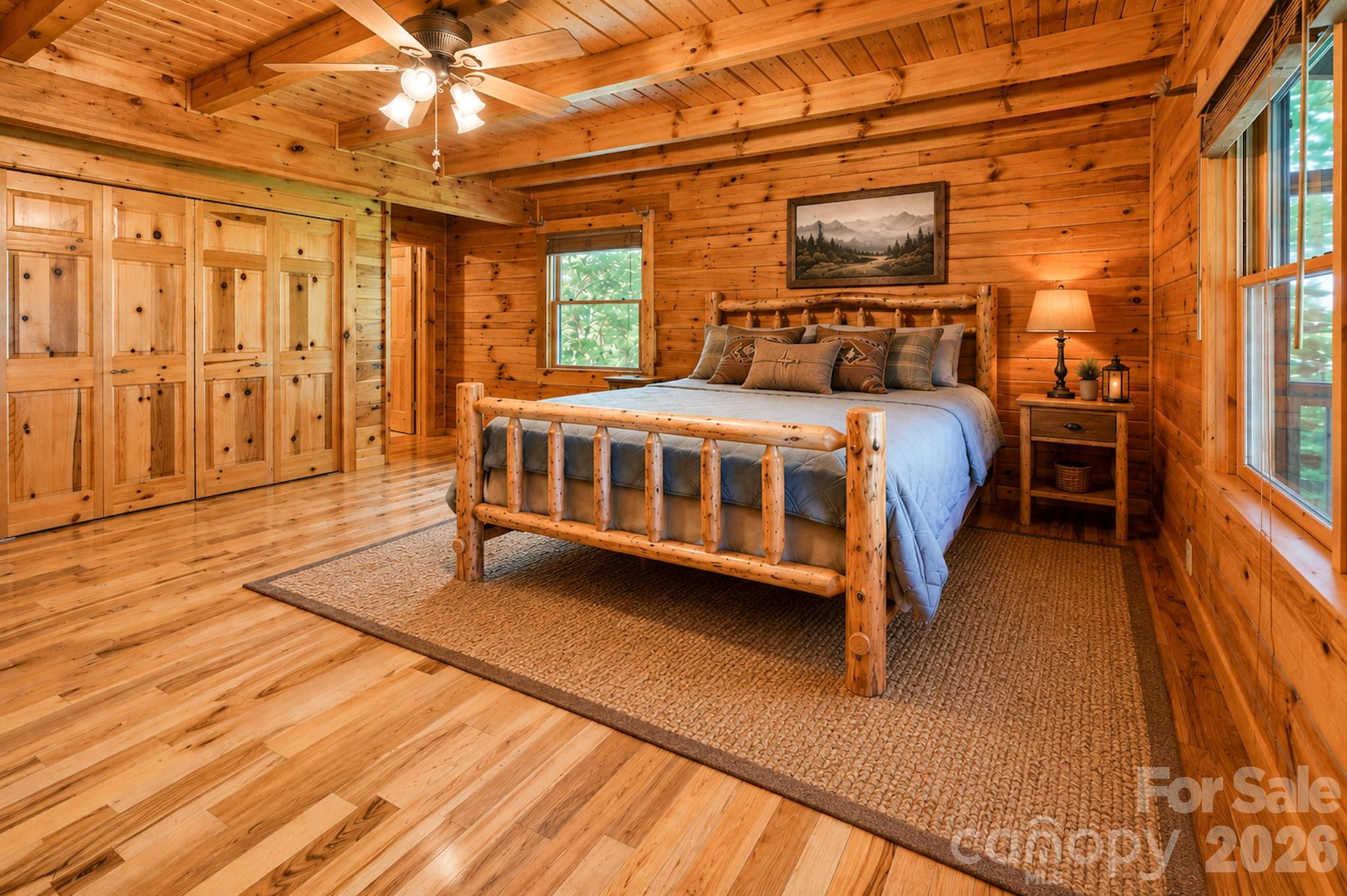 Virtually Staged Primary BR - 545 Mountain Crest Drive S, Marion