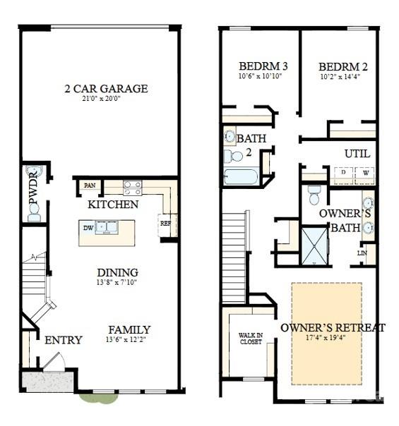 Floorplan and Structural Options Selected for this Home - 6063 White Aster Lane, Charlotte
