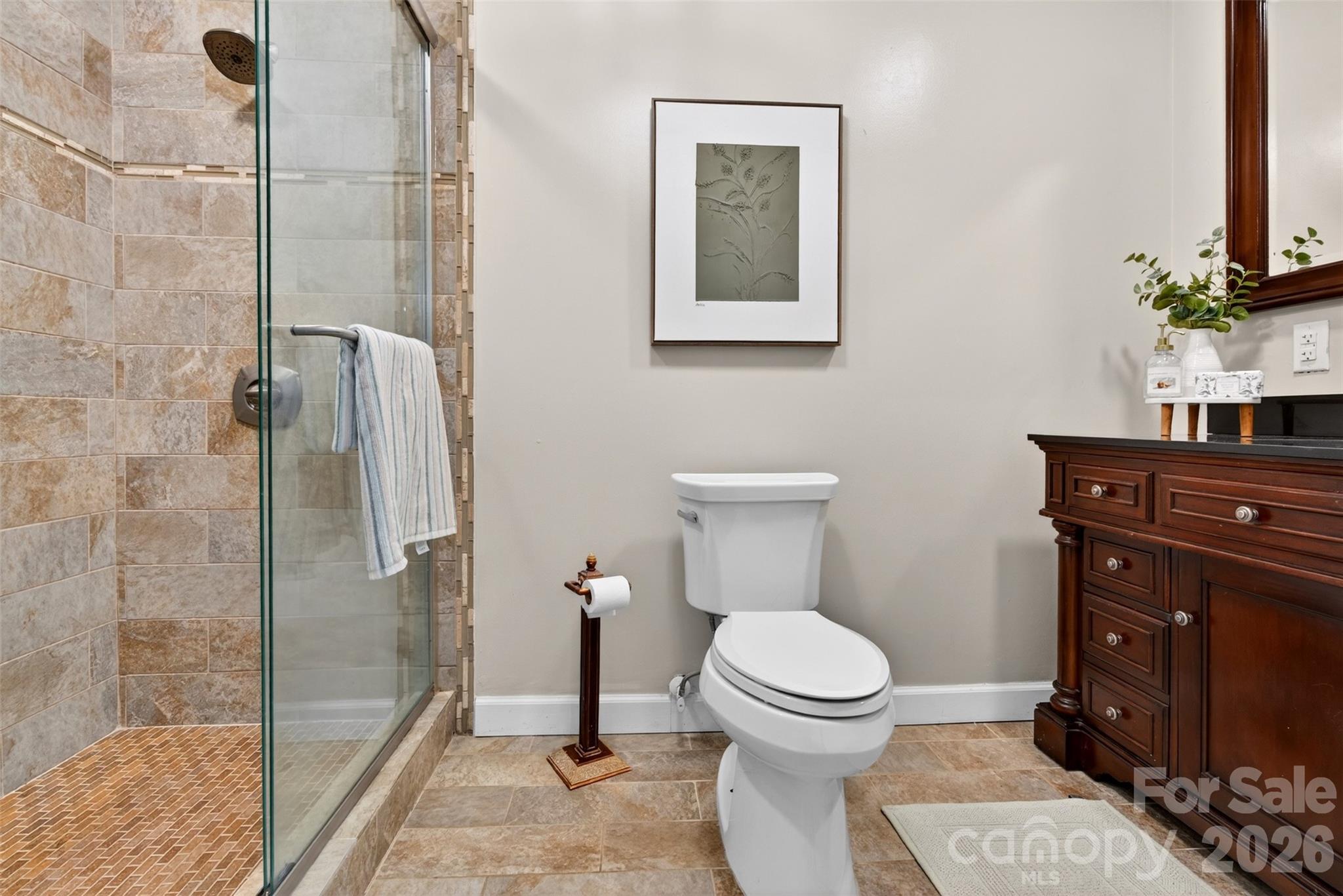 full bath in bedroom second floor - 615 Kenway Loop, Mooresville