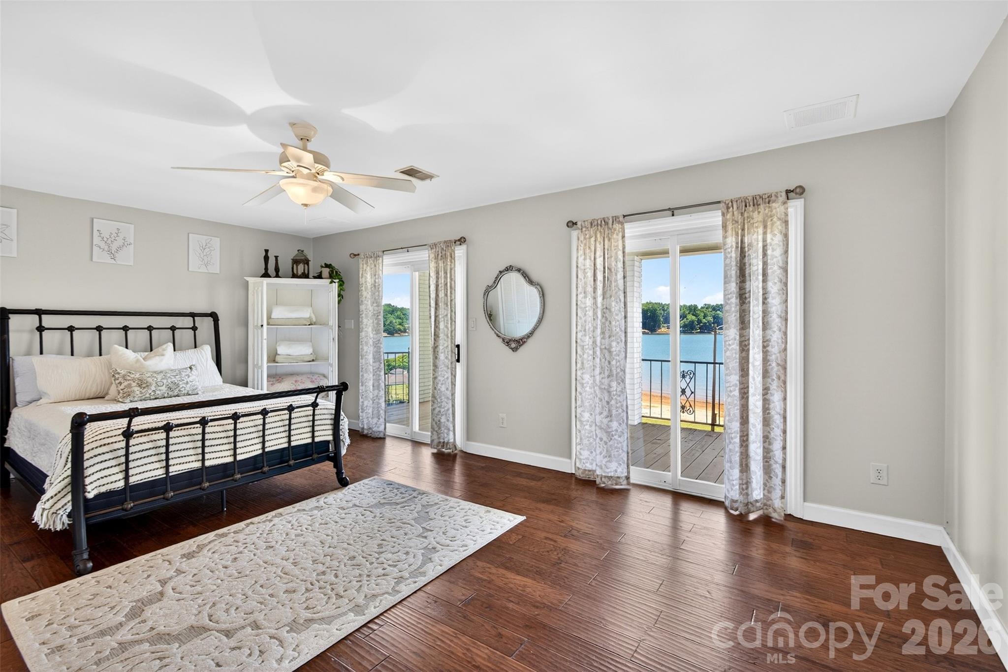 bedroom w/ view - 615 Kenway Loop, Mooresville