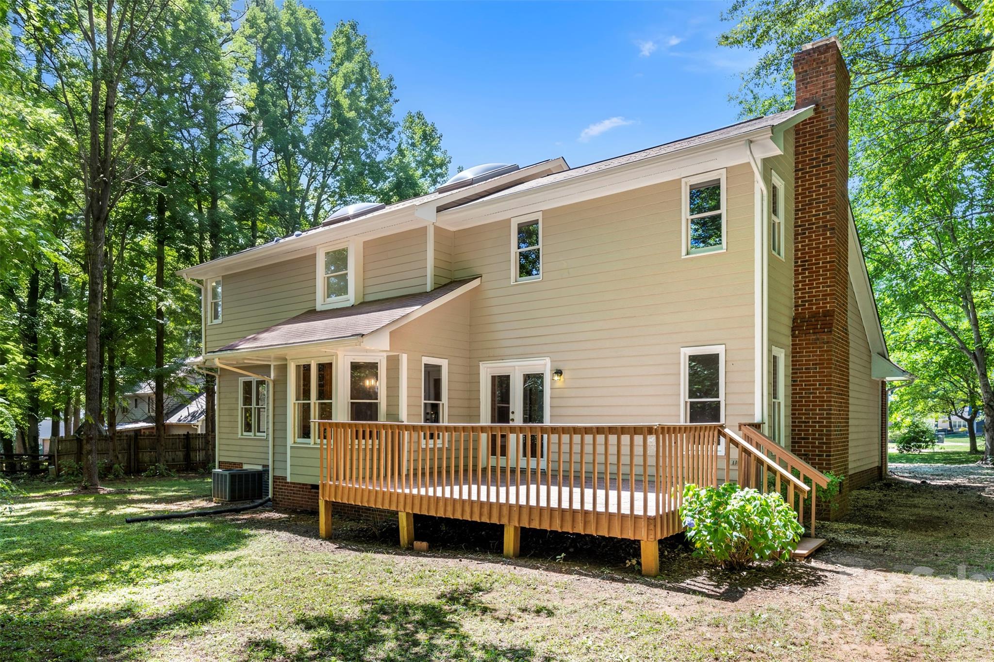 Expansive back yard and deck allows for outdoor bbq's etc for family and friends. - 932 Alexandria Court, Gastonia