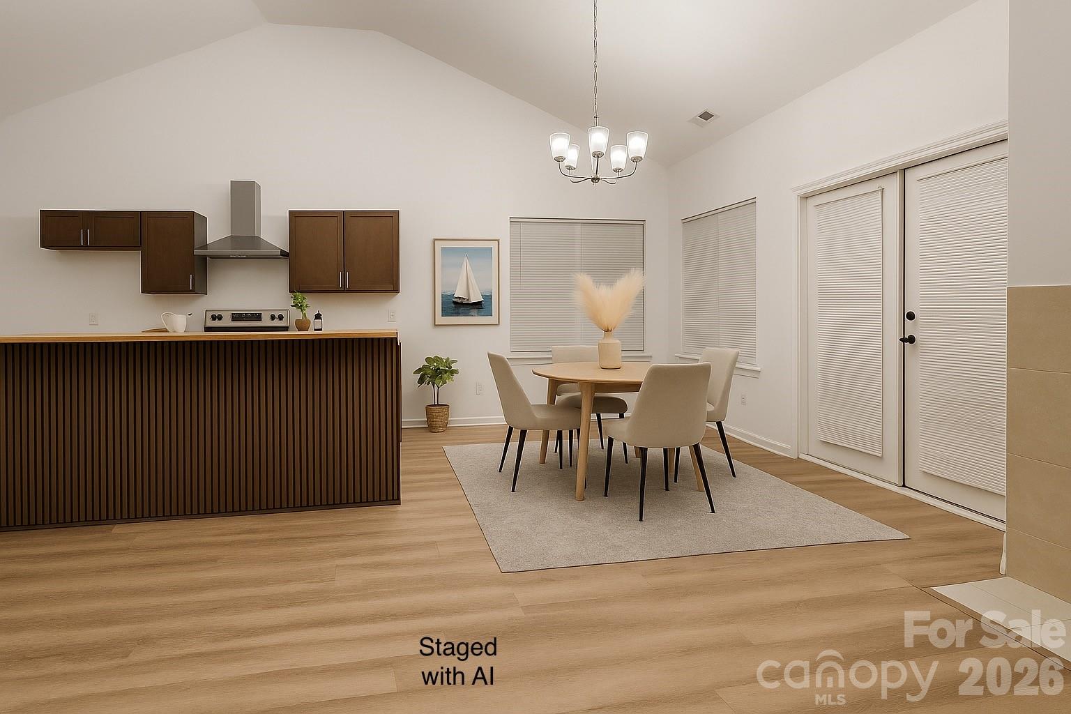 Room digitally staged - 201 Tarrington Drive, Statesville