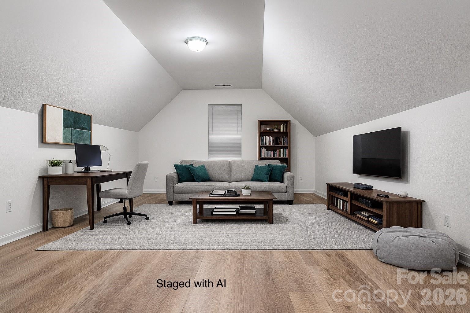 Room digitally staged - 201 Tarrington Drive, Statesville