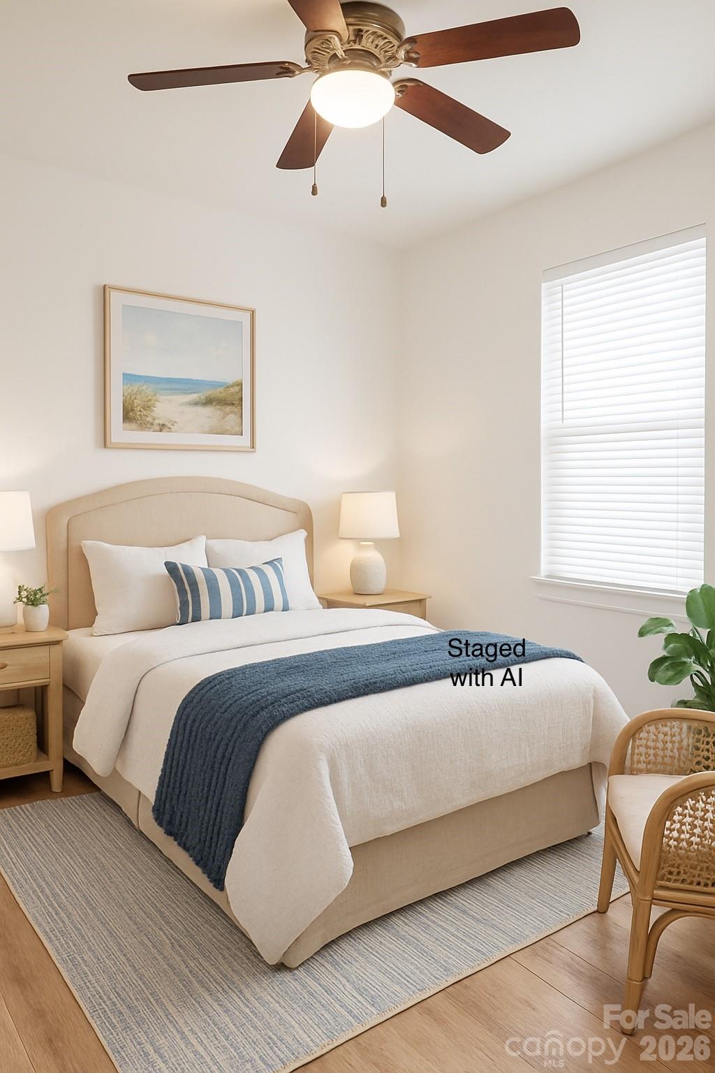 Room digitally staged - 201 Tarrington Drive, Statesville