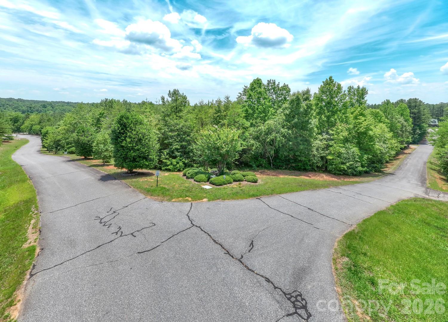 View looking south-east from intersection of Stonecrest Pkwy & Jobes Trl - 121 Jobes Trail, Mill Spring
