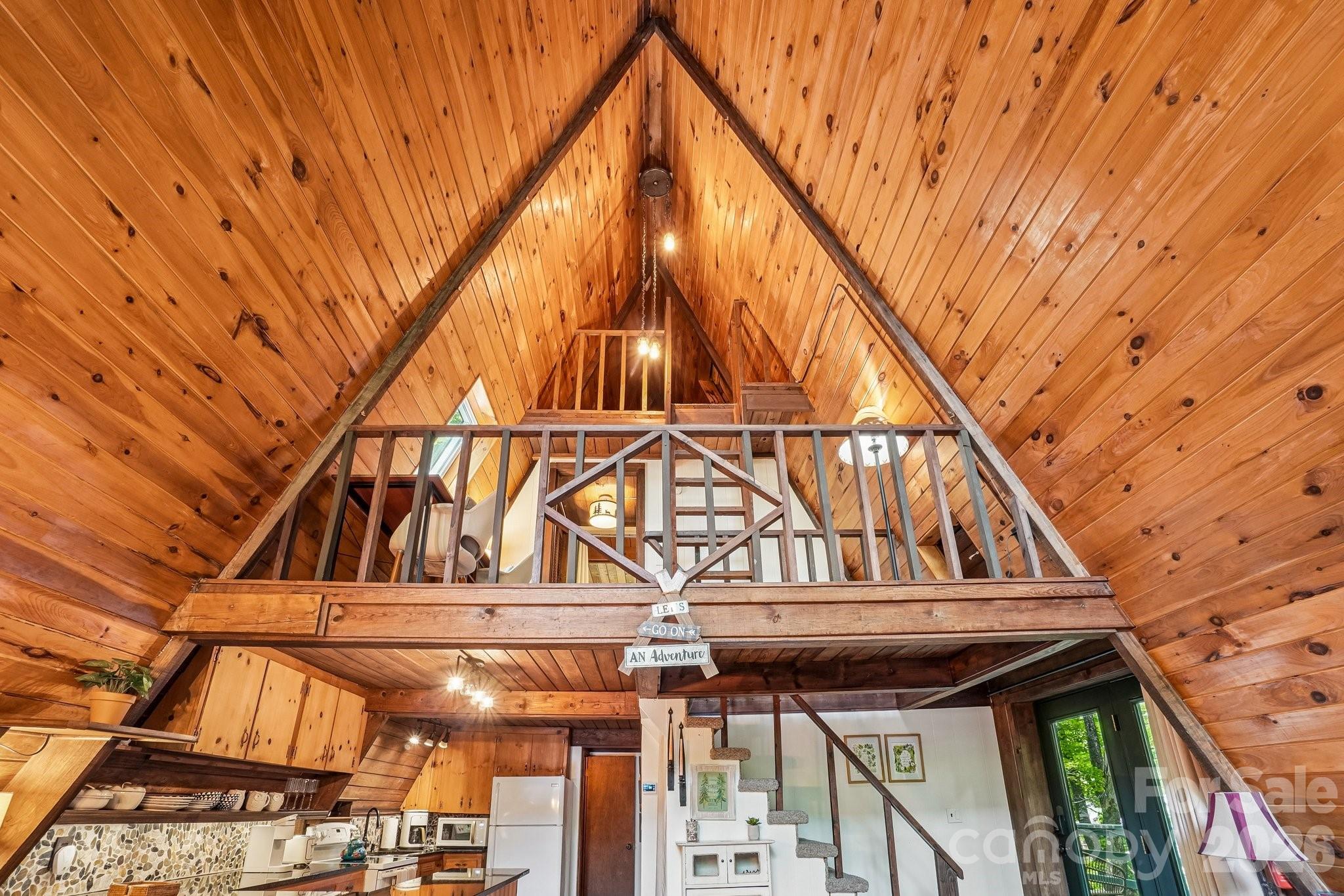 Views of Loft Area - 201 Hampton Gap Drive, Mars Hill