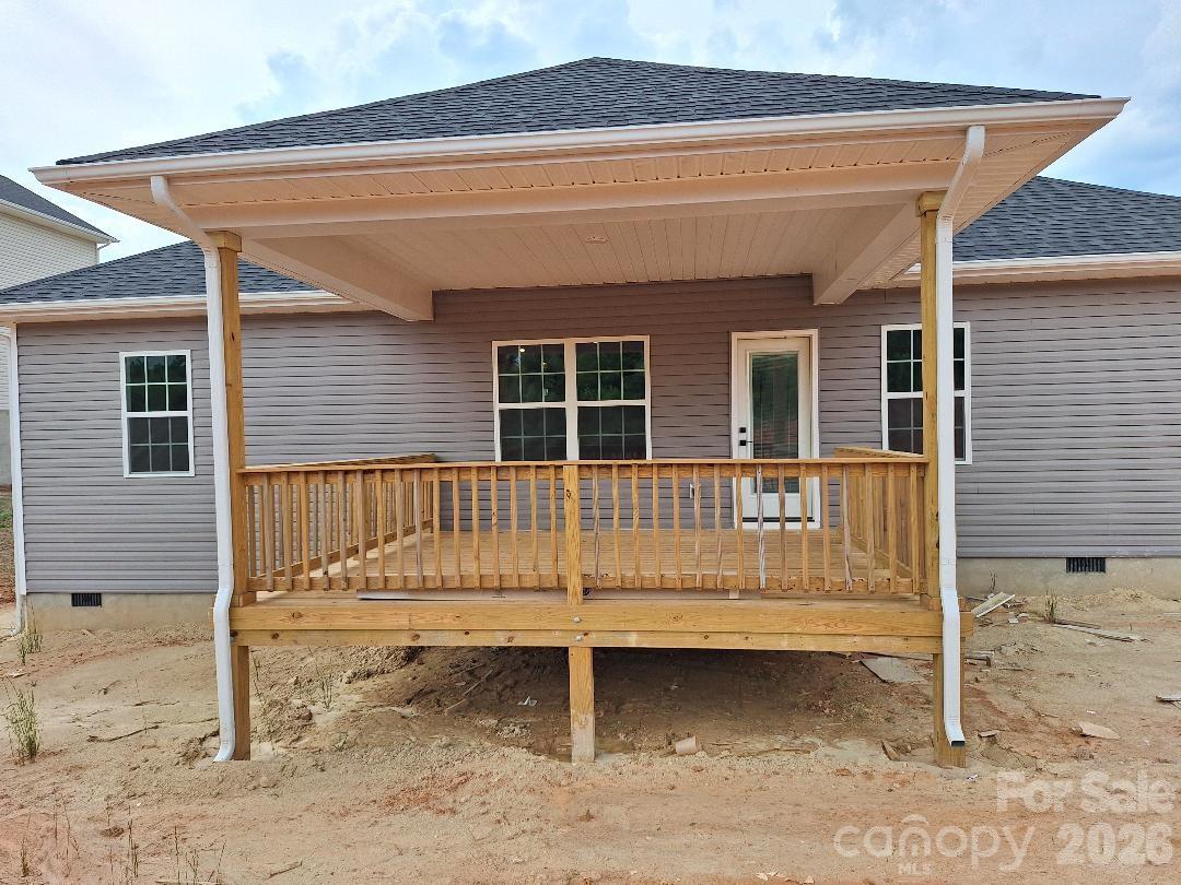 Covered Deck - 140 Kerr Walk Drive, Statesville