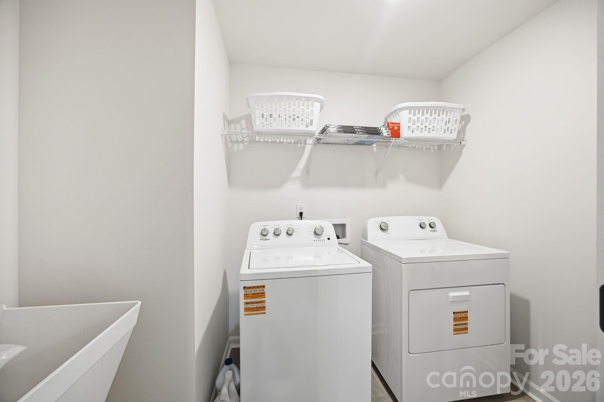 Upstairs Laundry - 125 Saidin Lane, Troutman