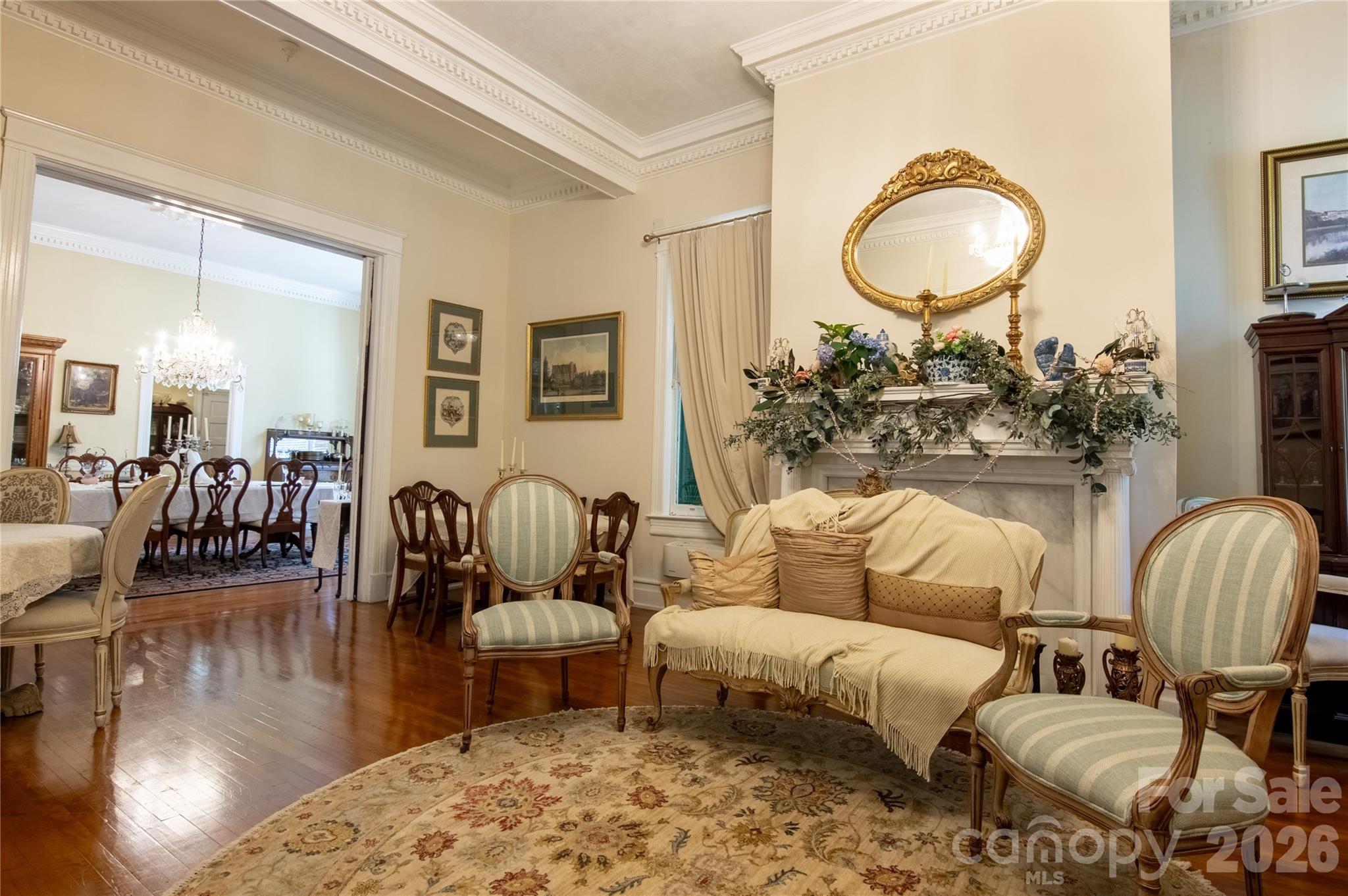 Front sitting room - 413 S Washington Street, Shelby