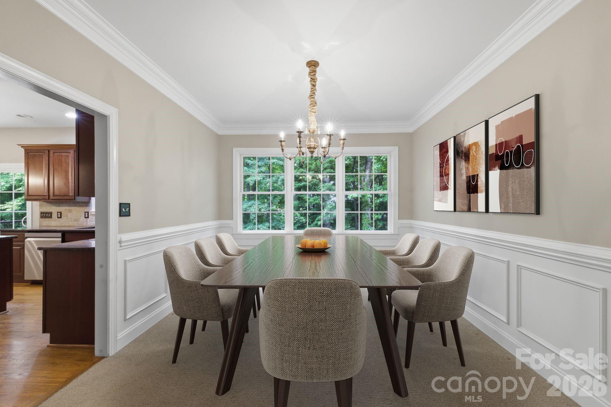 Virtually Staged - 190 Meadow Glen Drive, Troutman