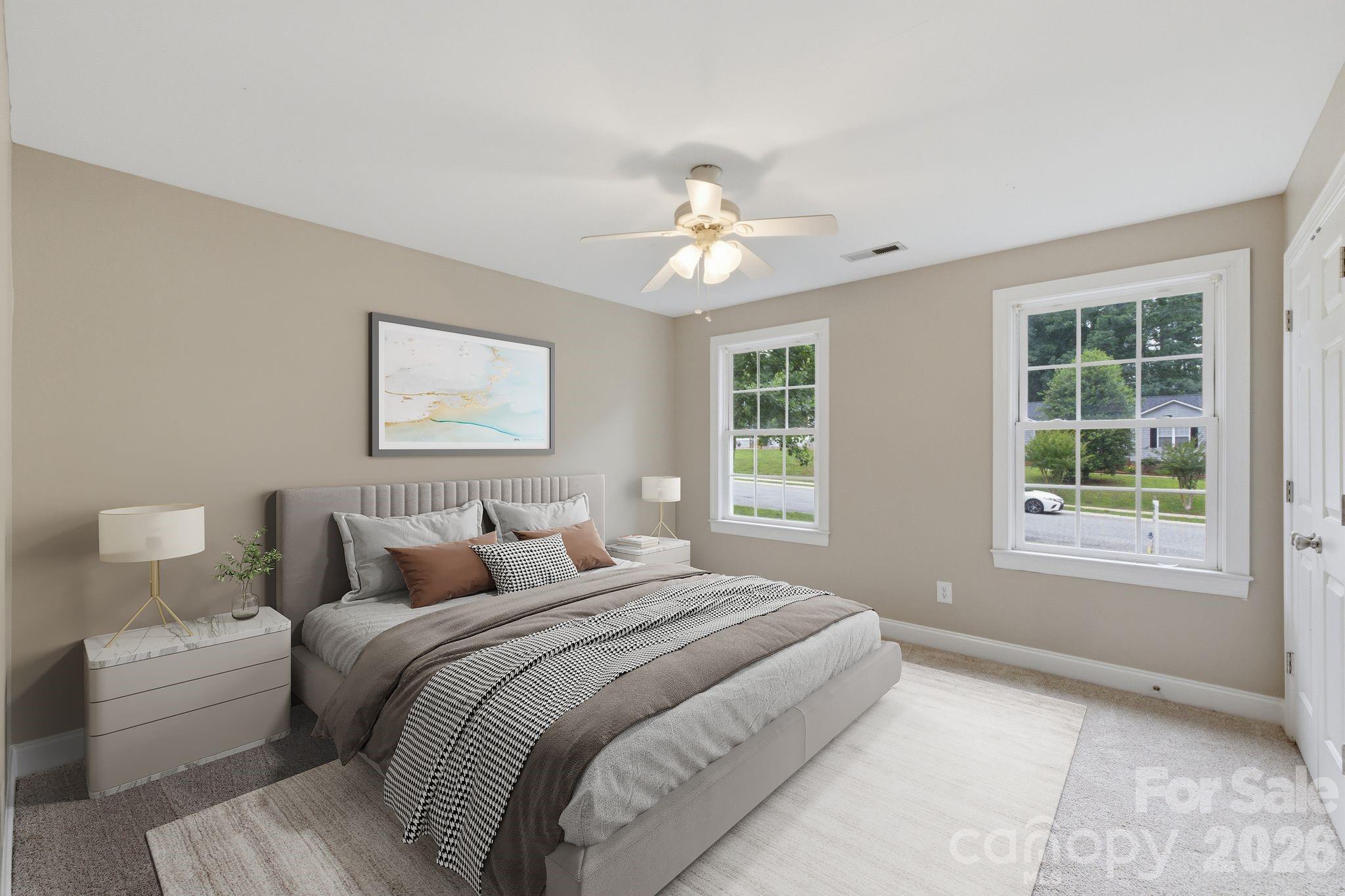 Virtually Staged - 190 Meadow Glen Drive, Troutman