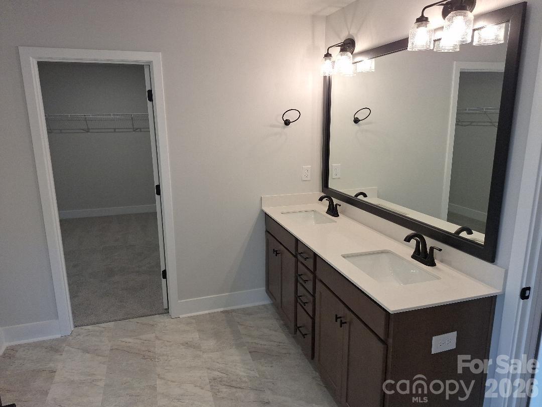 Primary Bathroom Vanity - 152 Kerr Walk Drive, Statesville