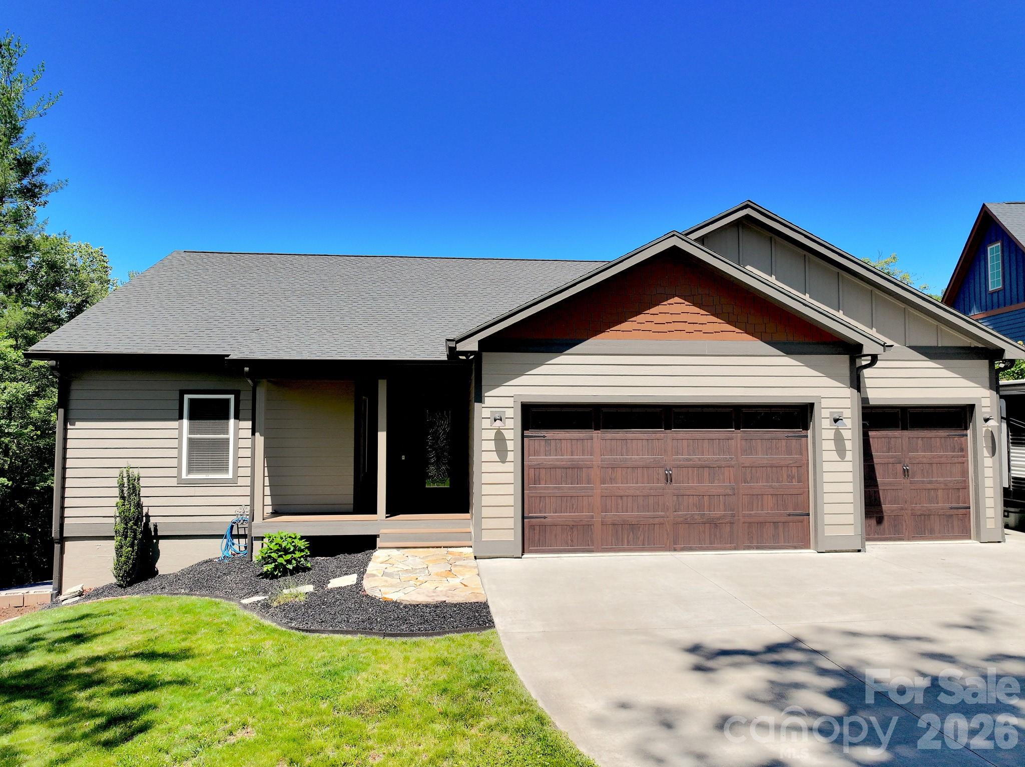 3 Car Garage on Main and.. - 156 Dogwood Drive, Weaverville