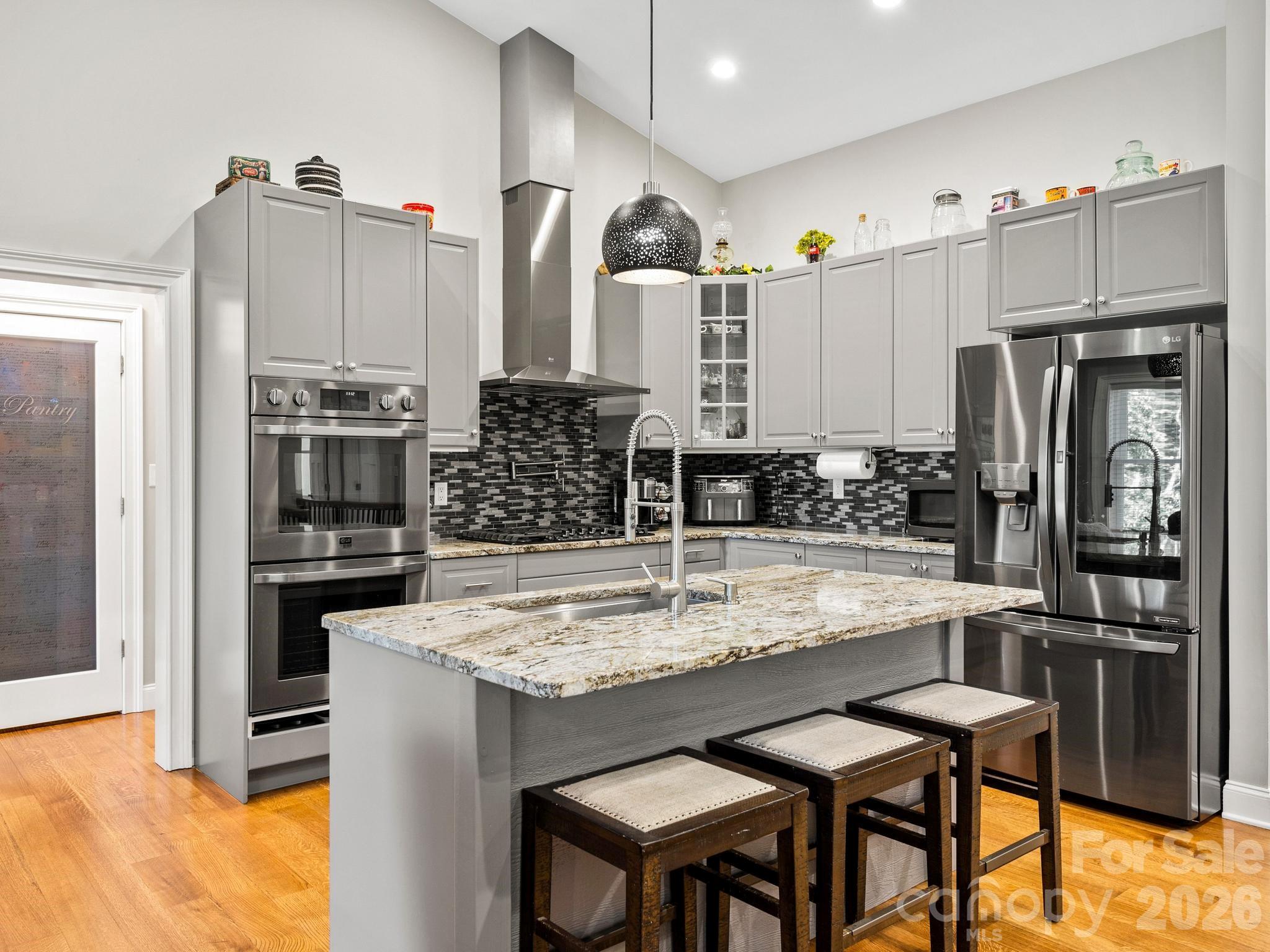 Black Stainless Appliances - 156 Dogwood Drive, Weaverville