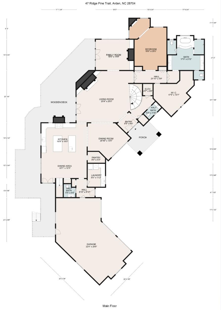 lower floor - 47 Ridge Pine Trail, Arden