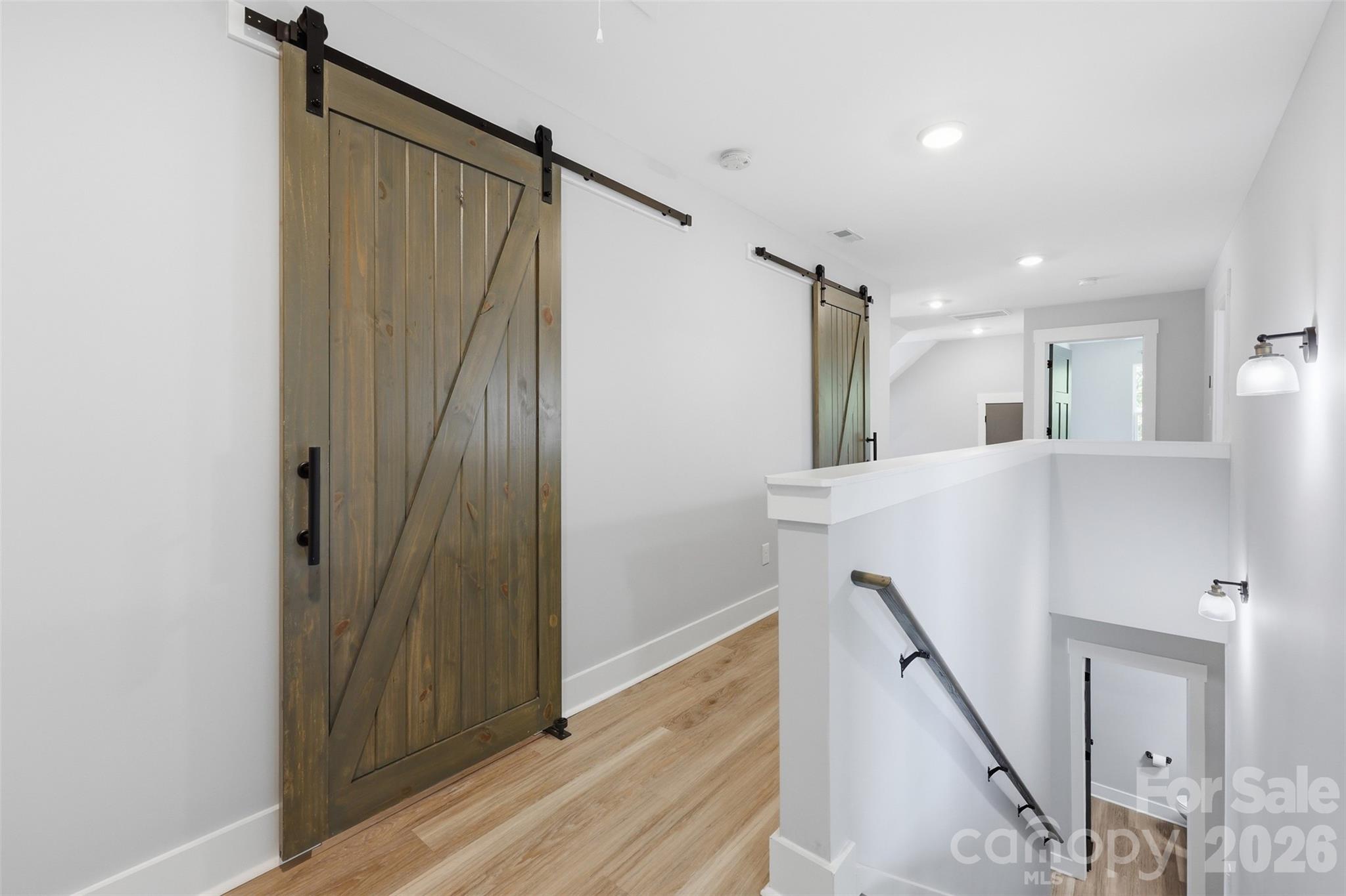 Farmhouse doors. Additional storage and rooms - 1298 Cole Avenue, Rock Hill