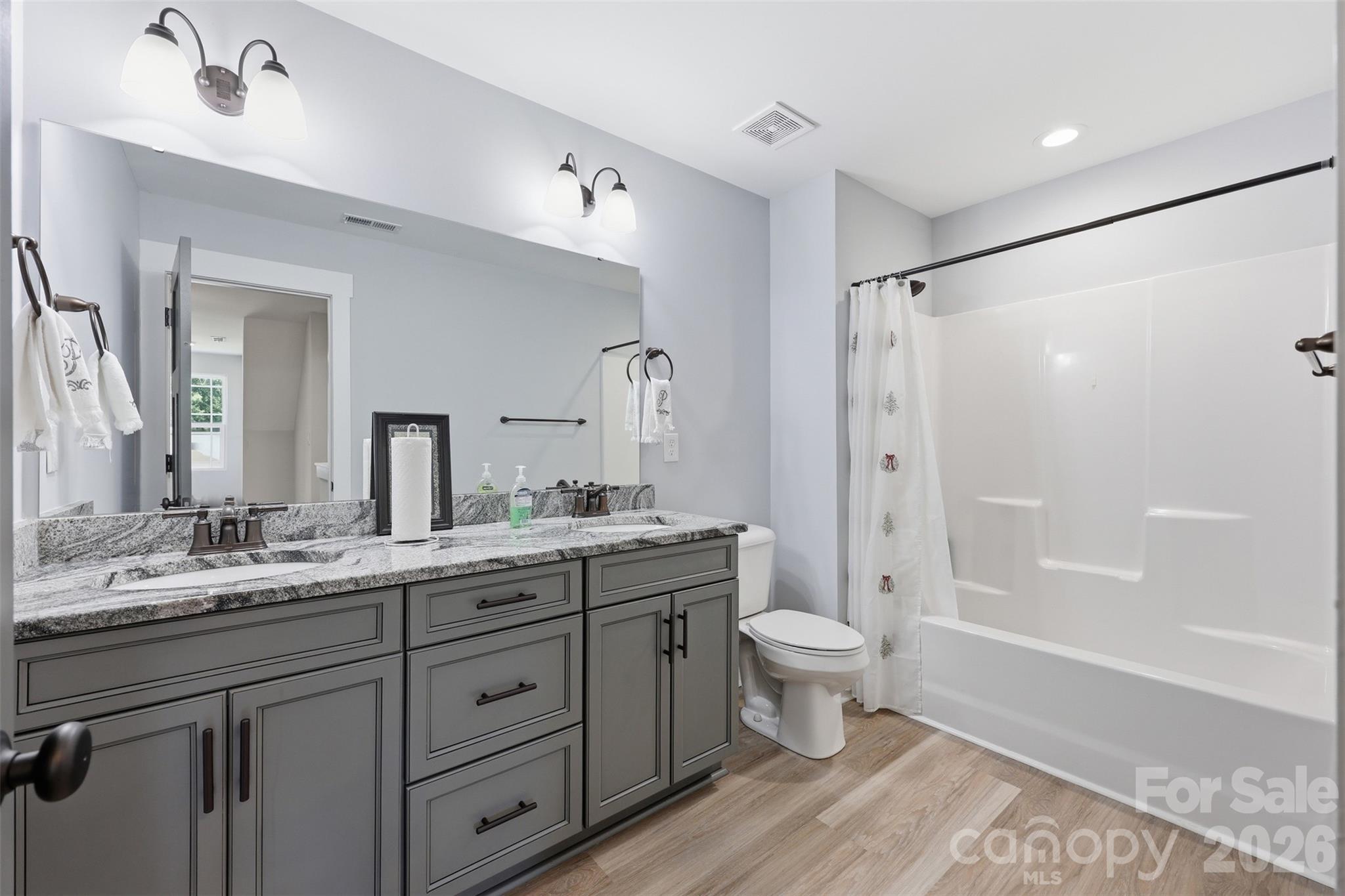 Spacious bathroom offers his and her sinks - 1298 Cole Avenue, Rock Hill