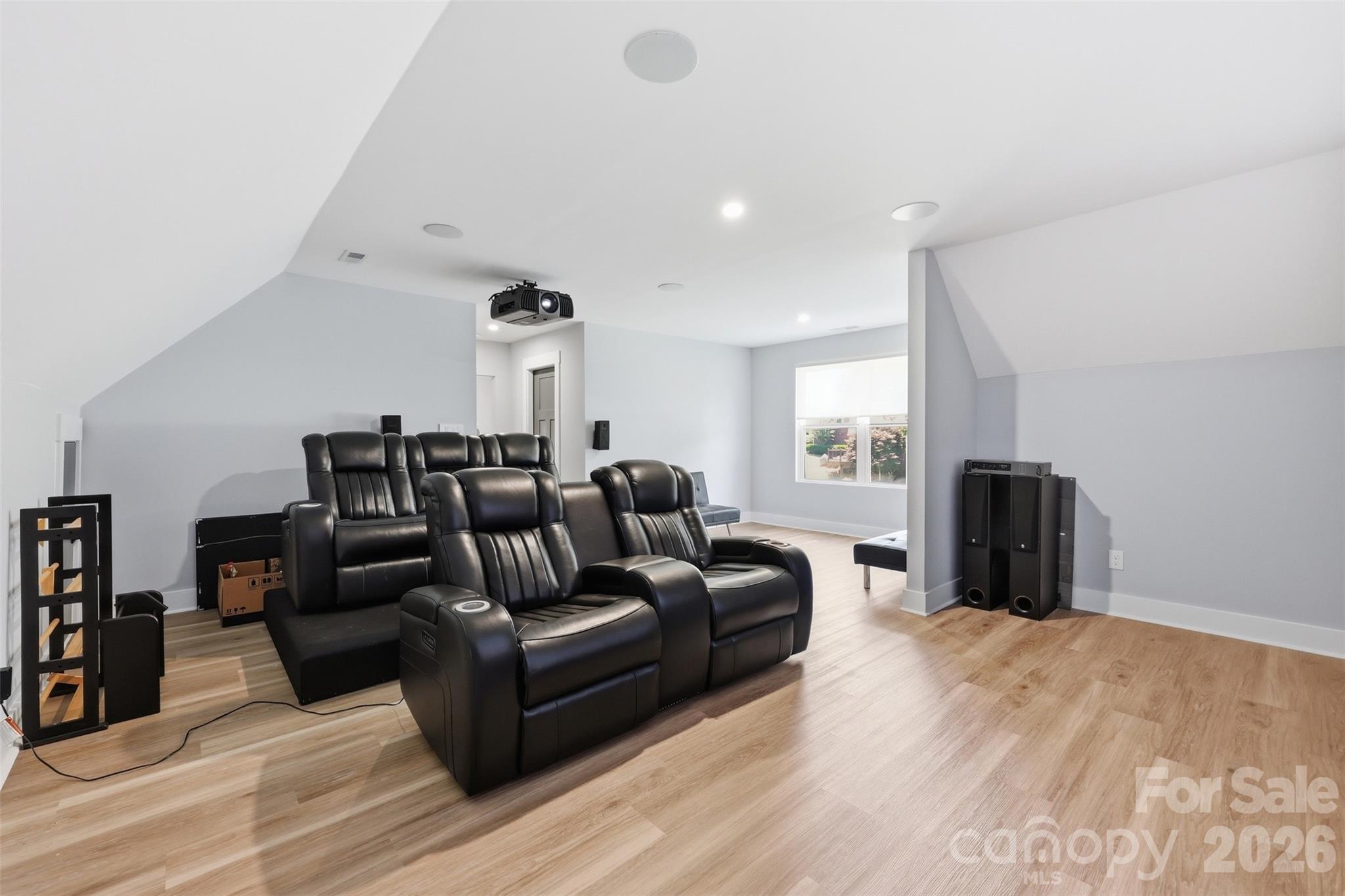 Home theater with high-end features - 1298 Cole Avenue, Rock Hill
