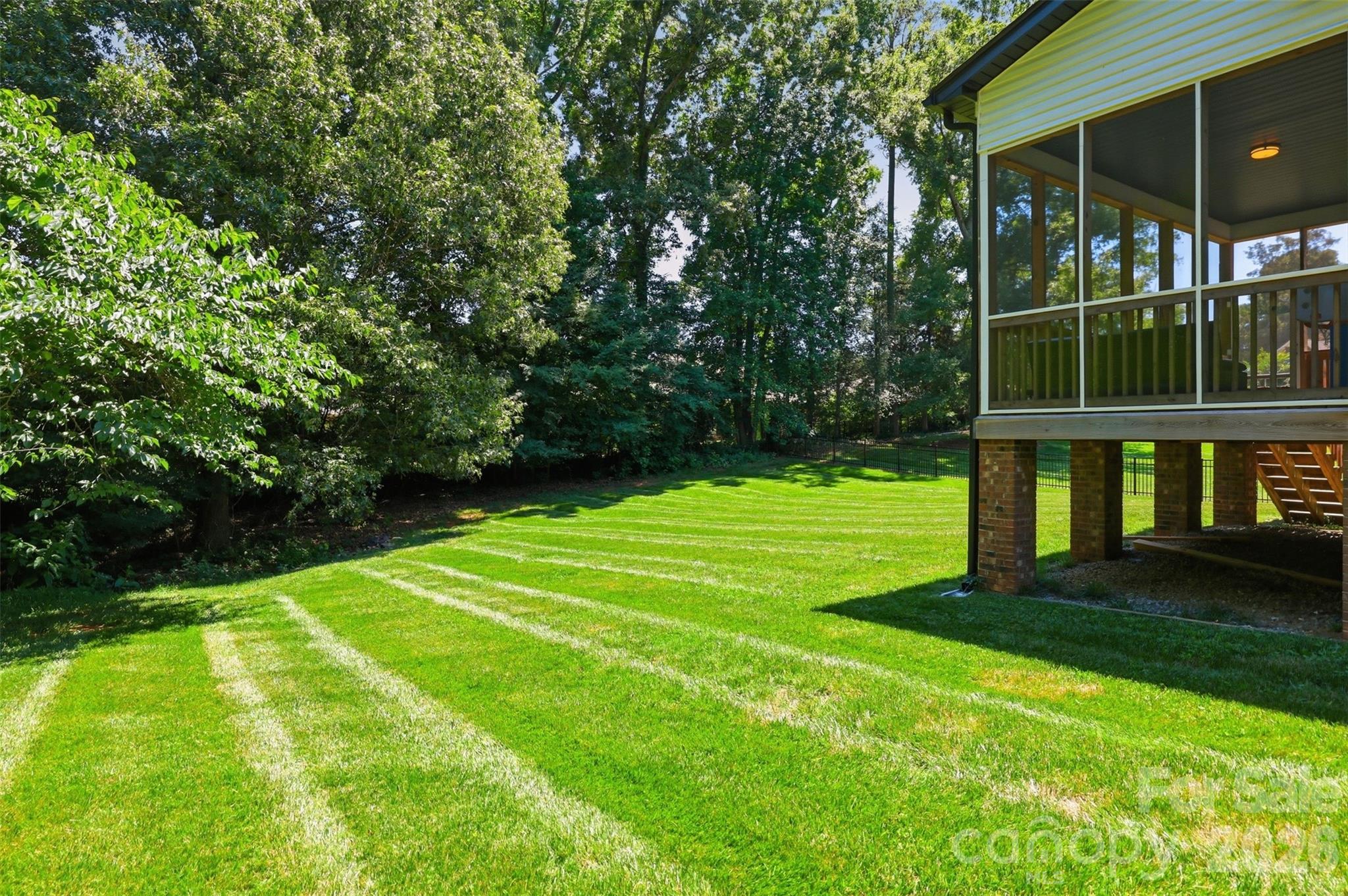 Covered, screened in back porch - 1298 Cole Avenue, Rock Hill
