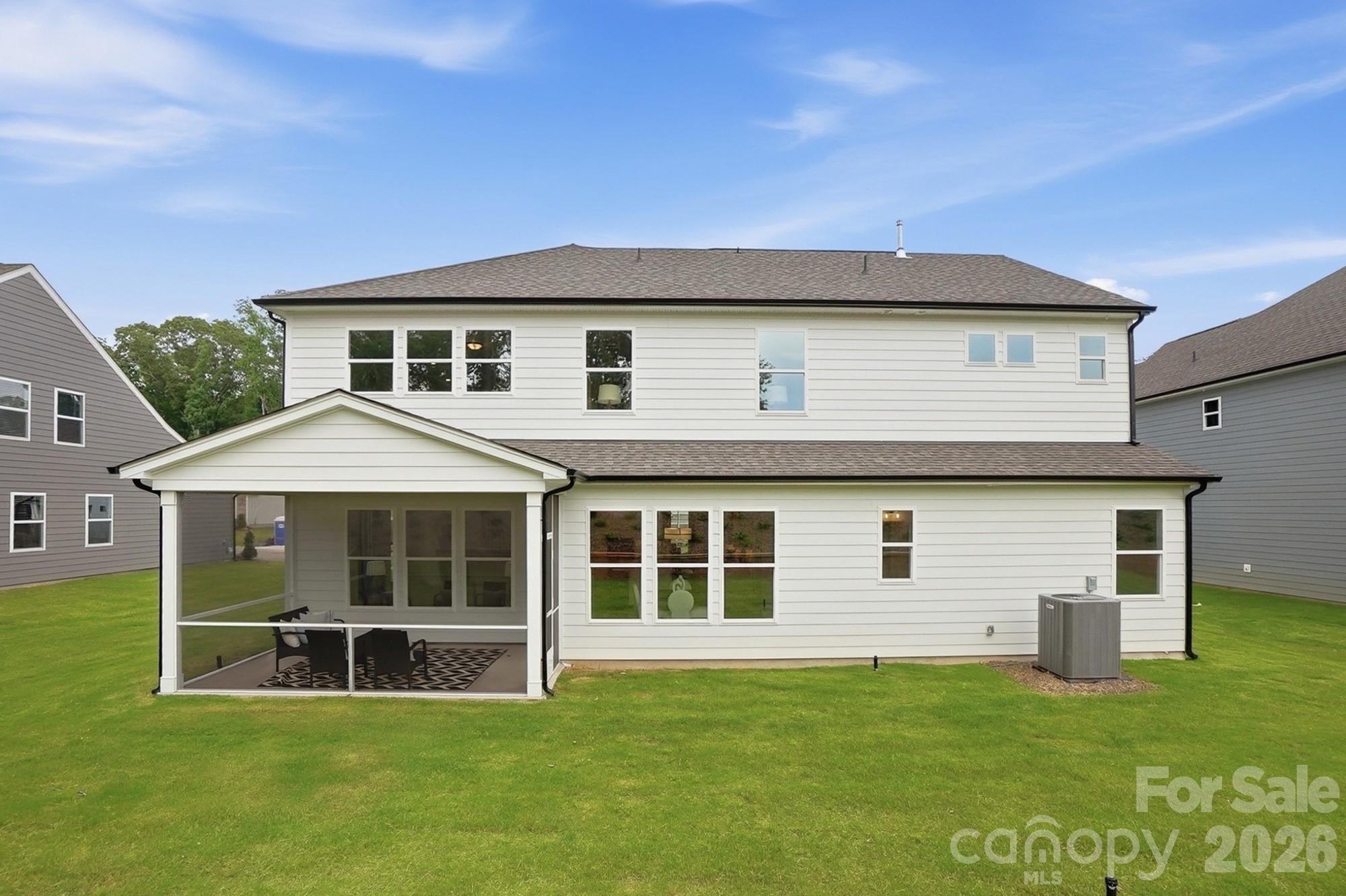 Rear of home - 5054 McLaughlin Loop, Waxhaw