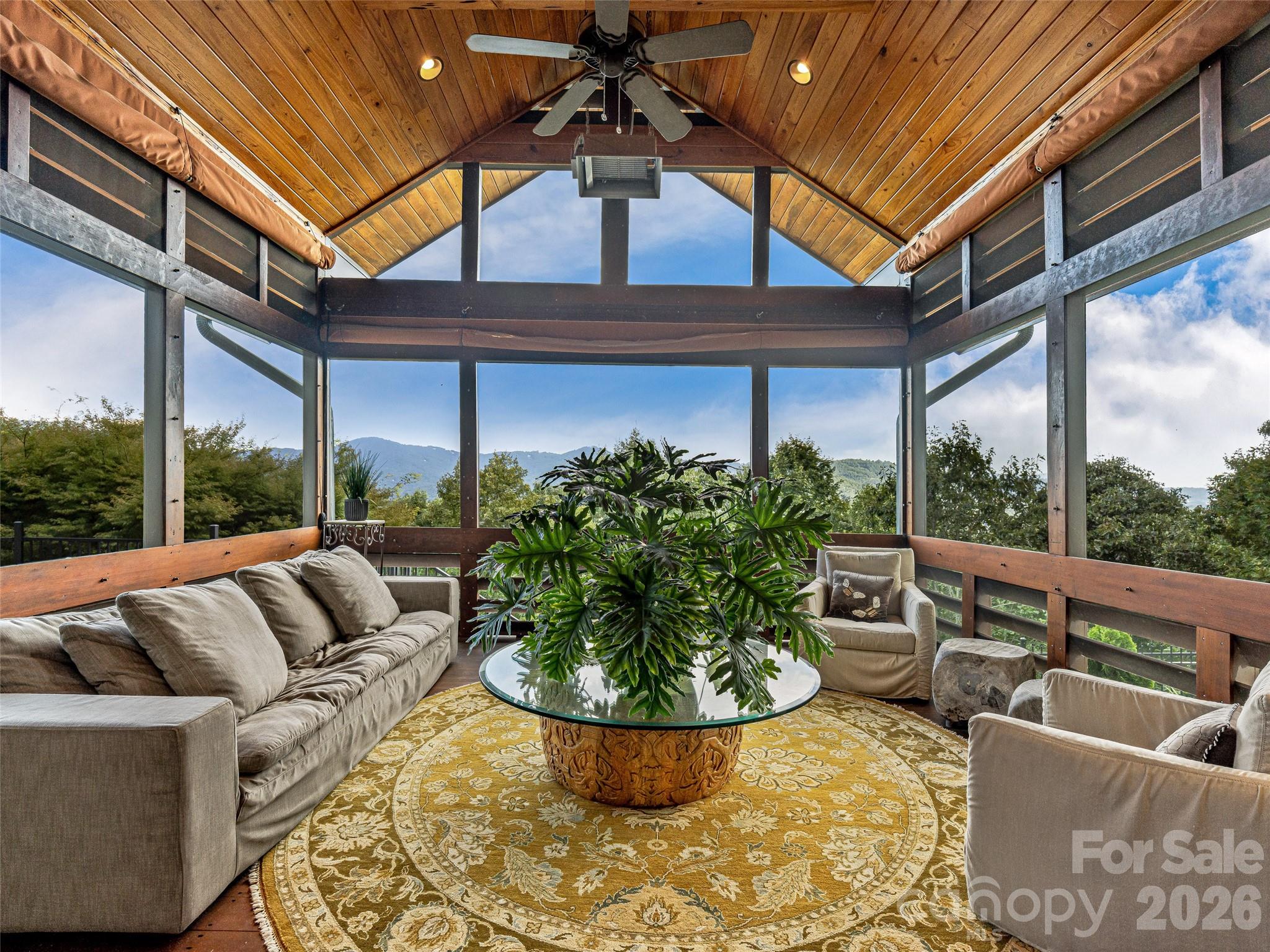 Screen porch - 10 Beaverbrook Court, Asheville