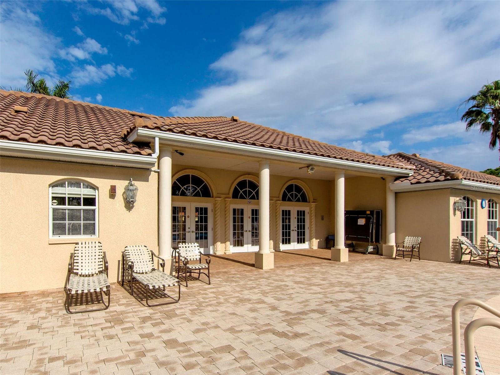 Back of Clubhouse - 5017 BELLA TERRA DR, VENICE