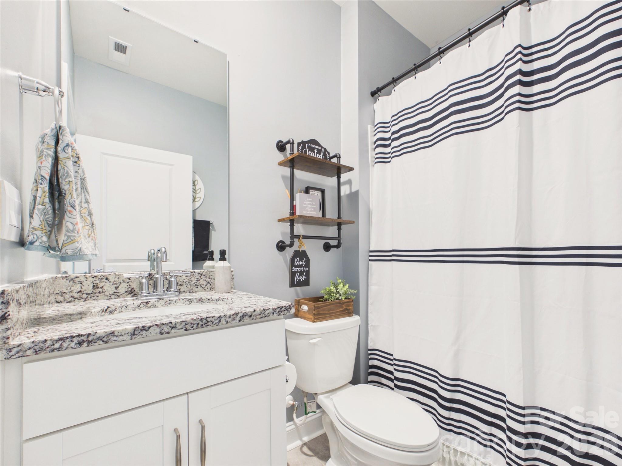Guest bath main level - 7880 Iron Road, Sherrills Ford