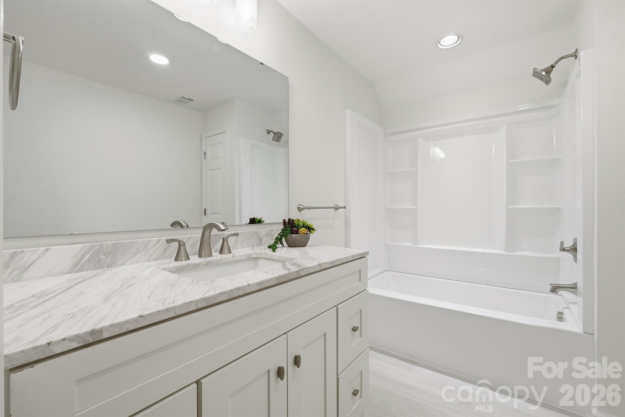 Upper level full bath - 7553 Katherine Drive, Denver