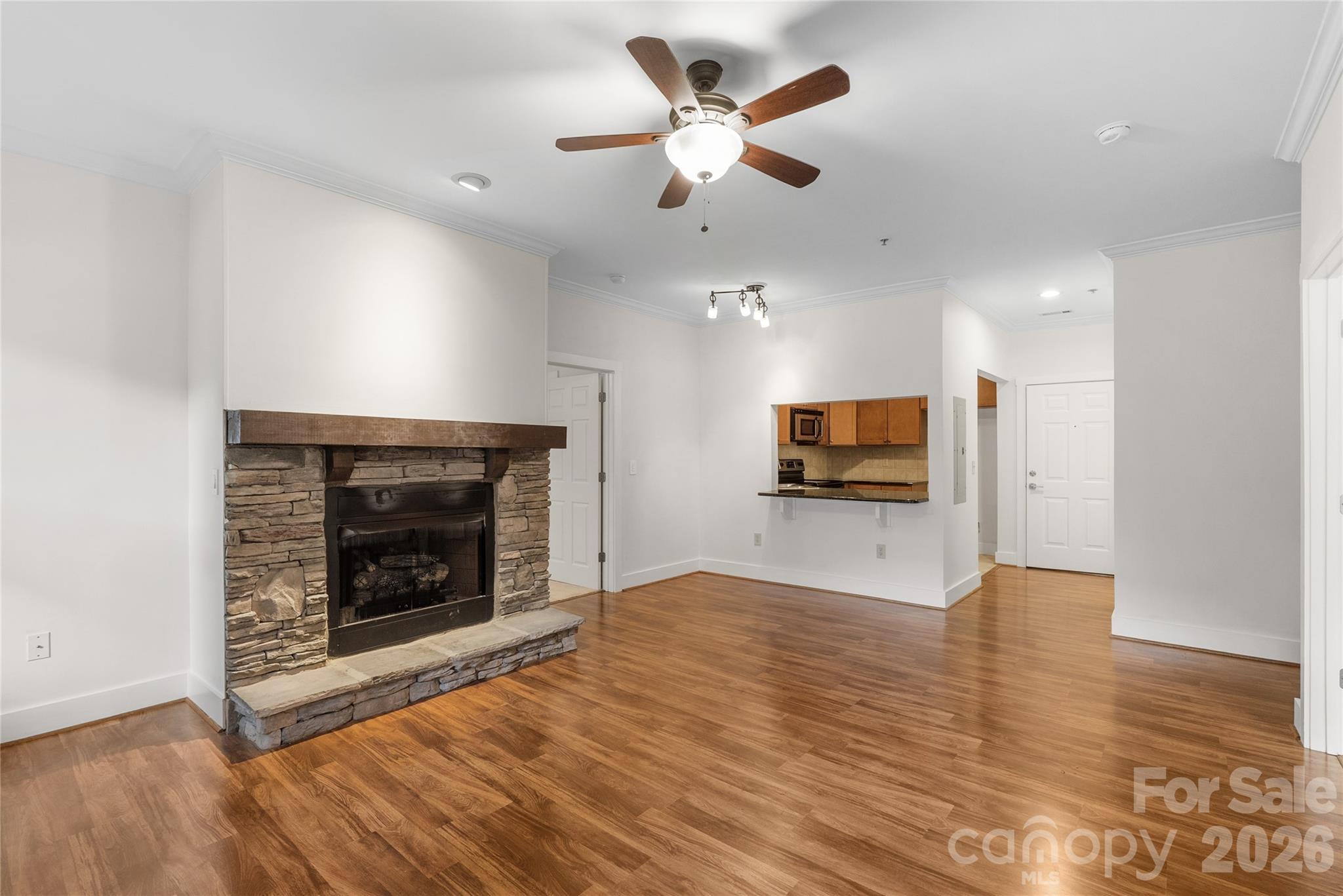Gas Fireplace - 9 Kenilworth Knoll, Asheville