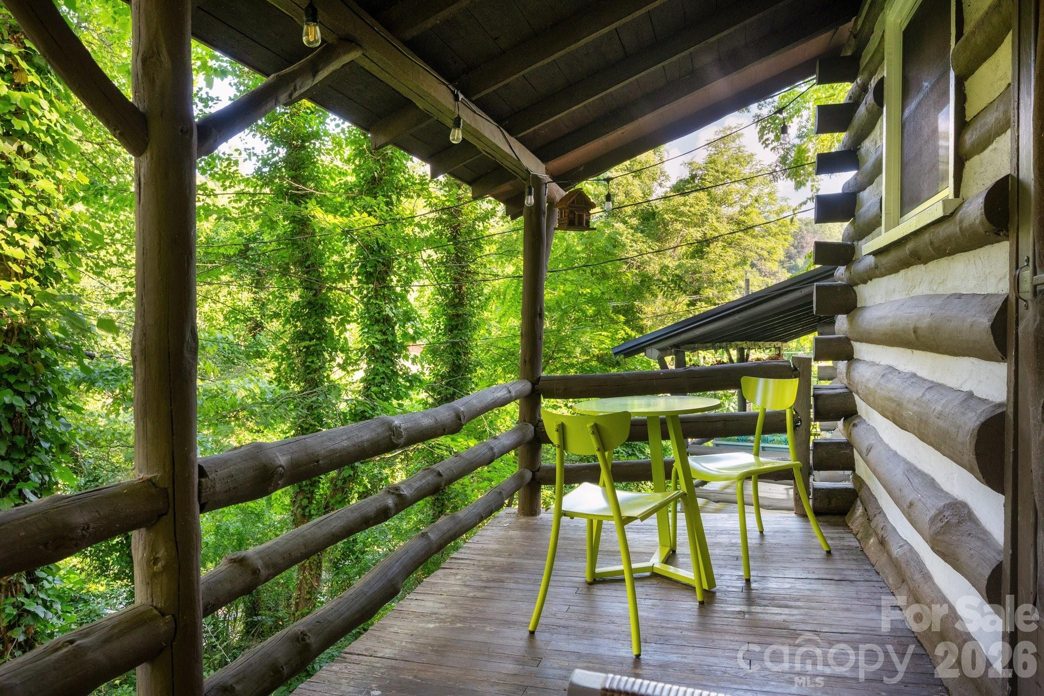 Charming 1930 Log Cabin - 15 and 16 Cottage Drive, Asheville