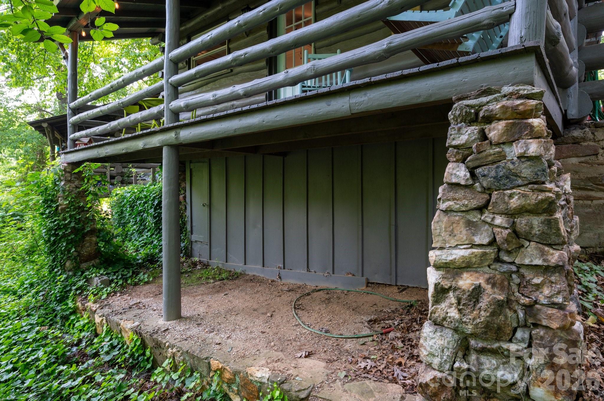 16 Cottage Dr Crawl Space Entry - 15 and 16 Cottage Drive, Asheville