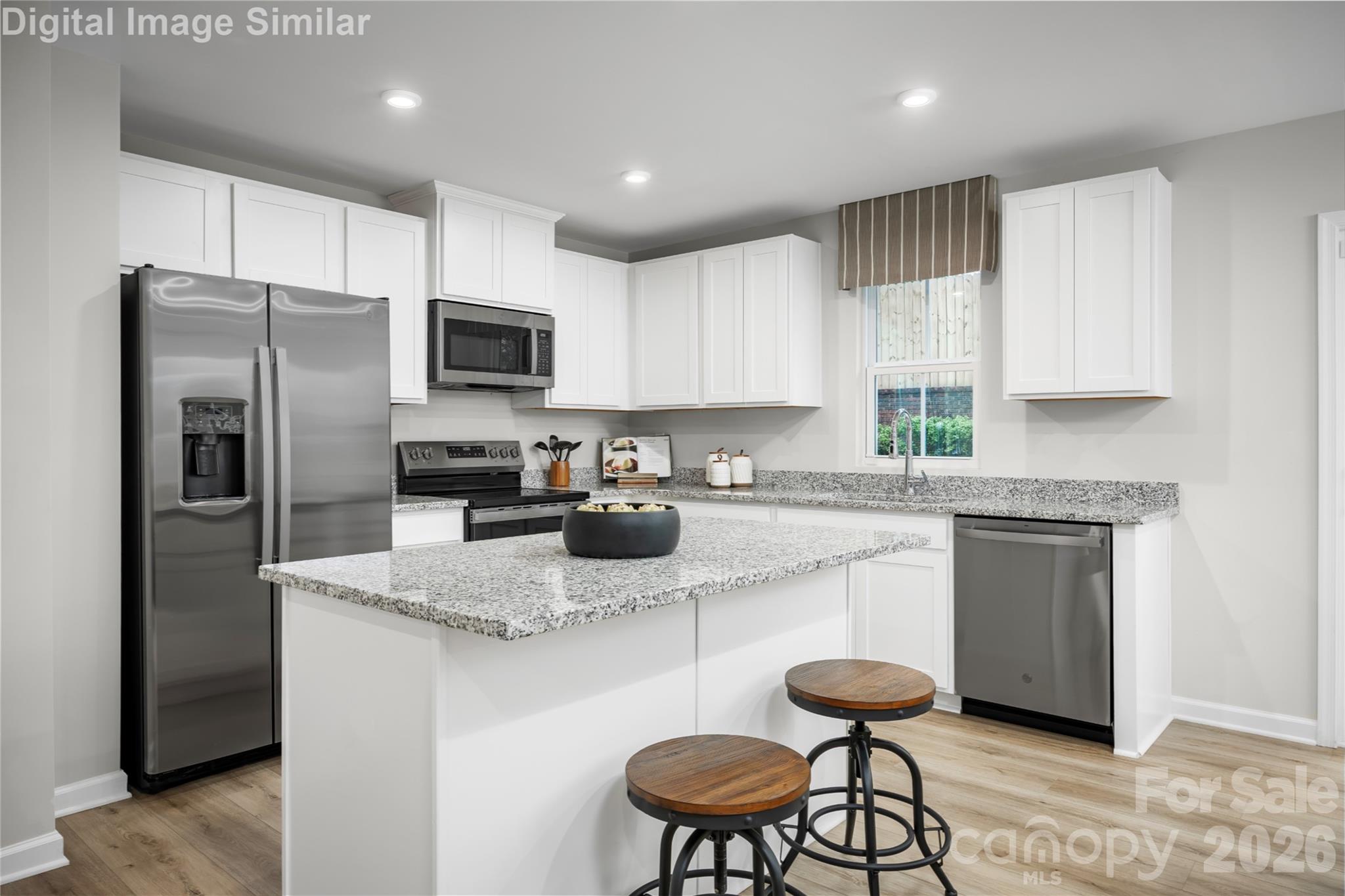 Dream Kitchen Alert! Spacious layout with all appliances included, 36" cabinets & pantry for tons of storage—style meets function in every corner! - 3906-2 15TH Street Drive NE, Hickory