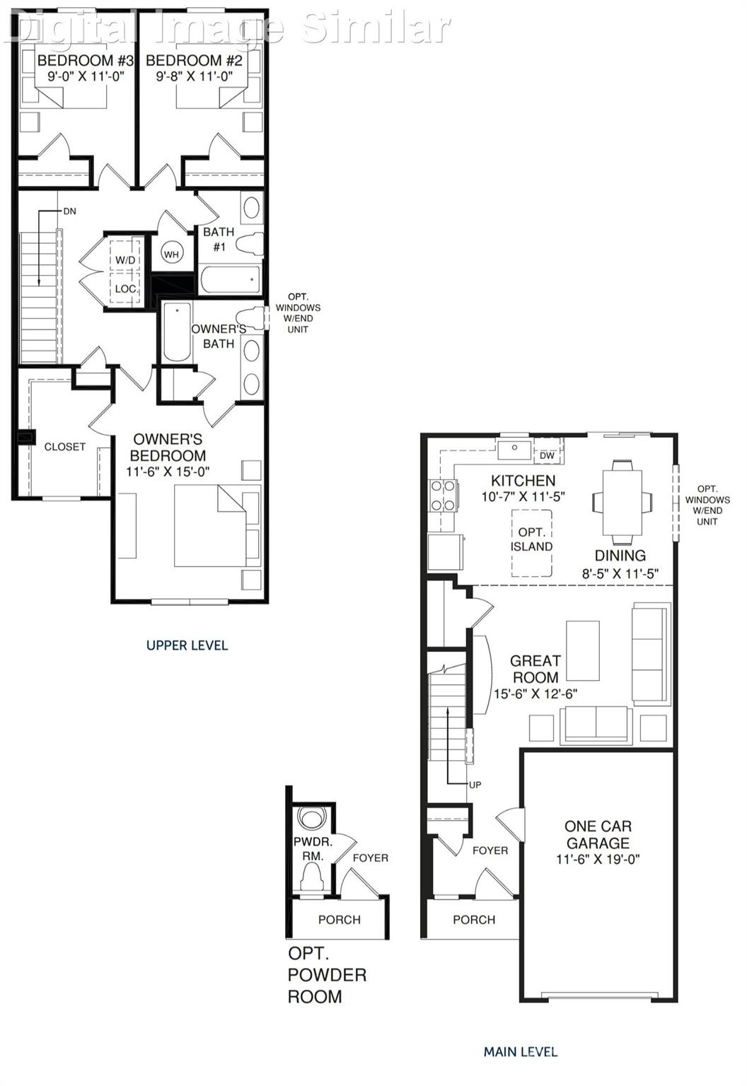Poplar Floor plan - 3906-2 15TH Street Drive NE, Hickory