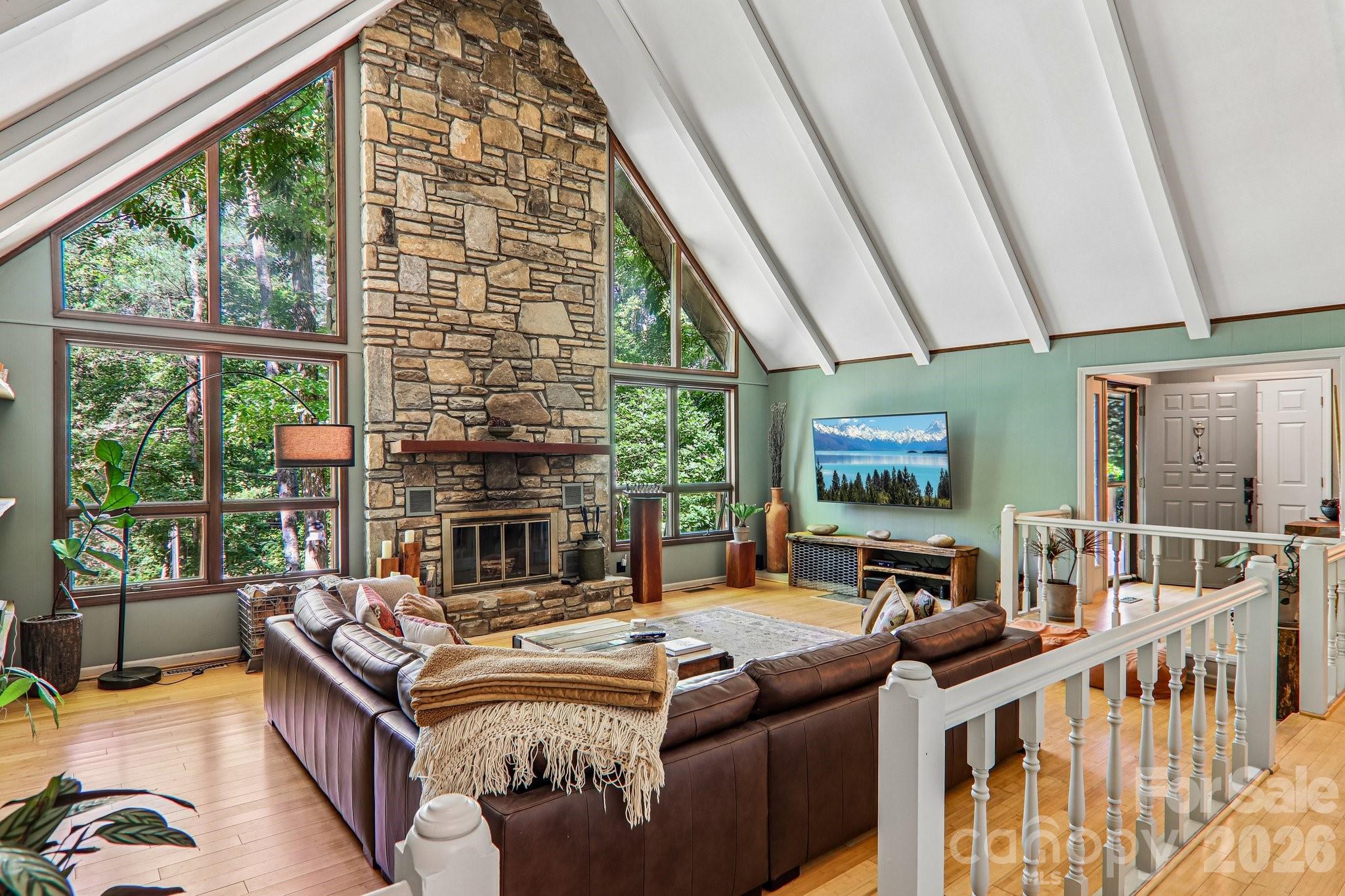 Can you envision lounging while it rains? - 2291 Little River Road, Hendersonville