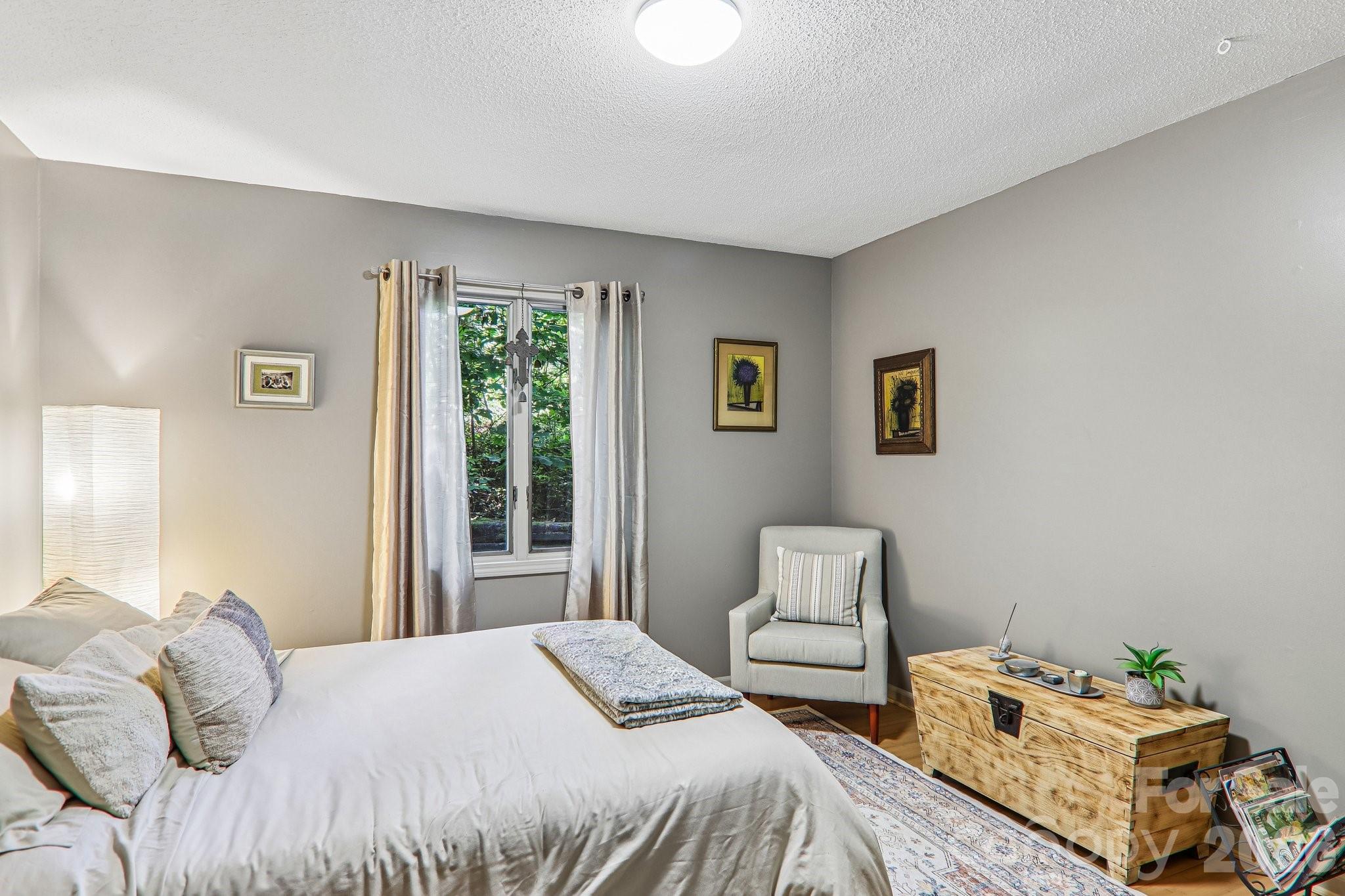 Bedroom downstairs - 2291 Little River Road, Hendersonville