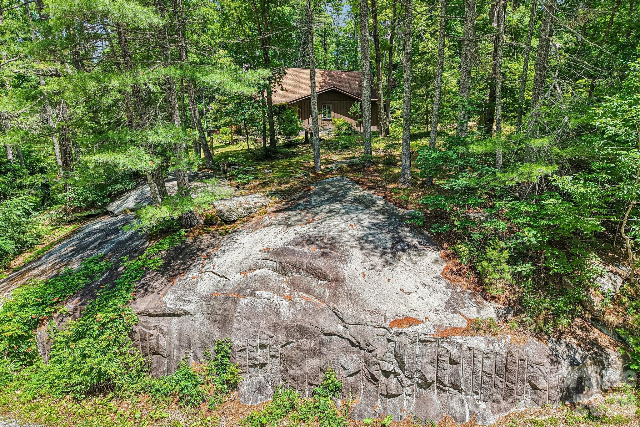 Rock formation road - 2291 Little River Road, Hendersonville