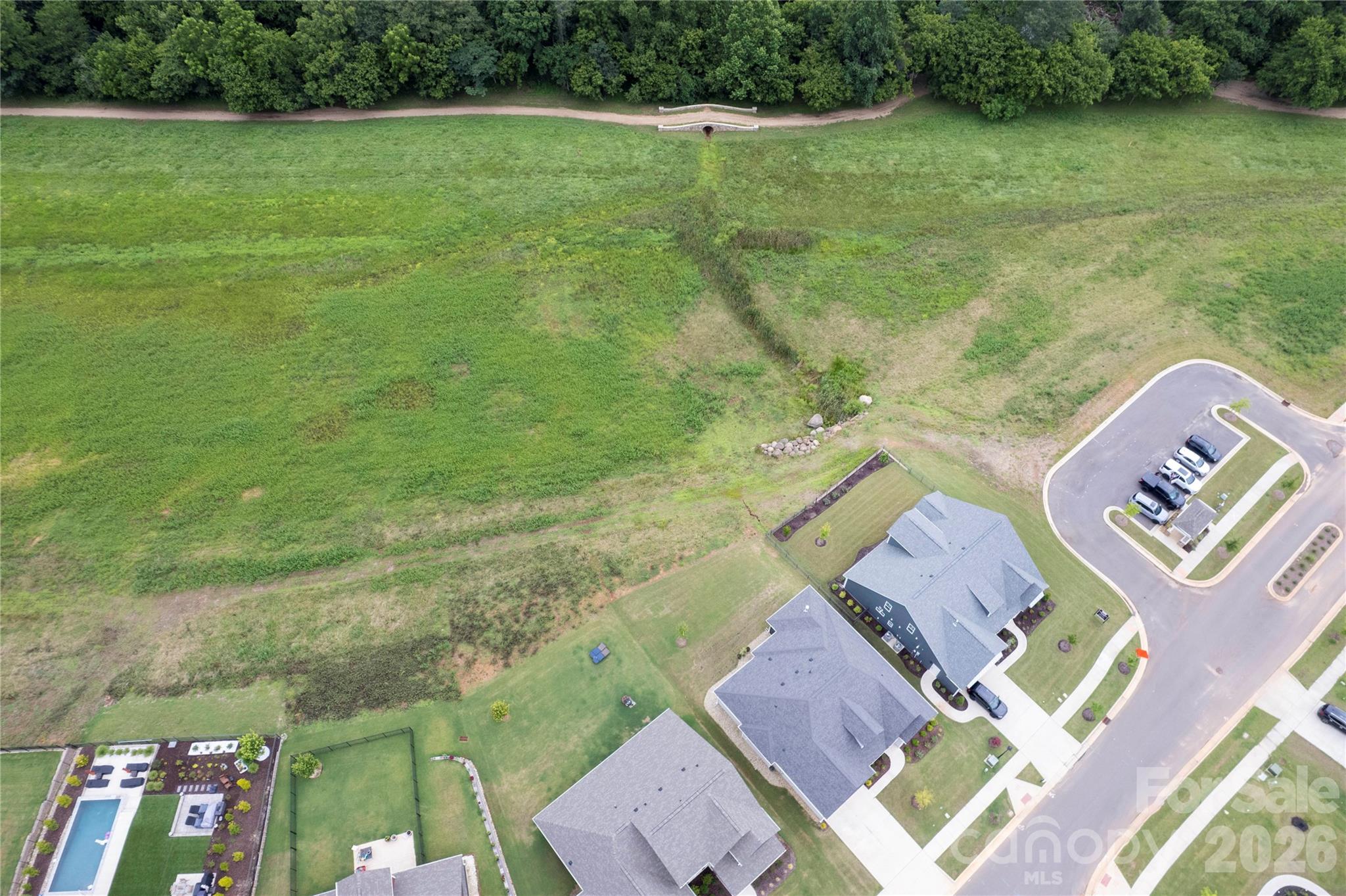 Aerial view - 471 Lucky Drive NW, Concord